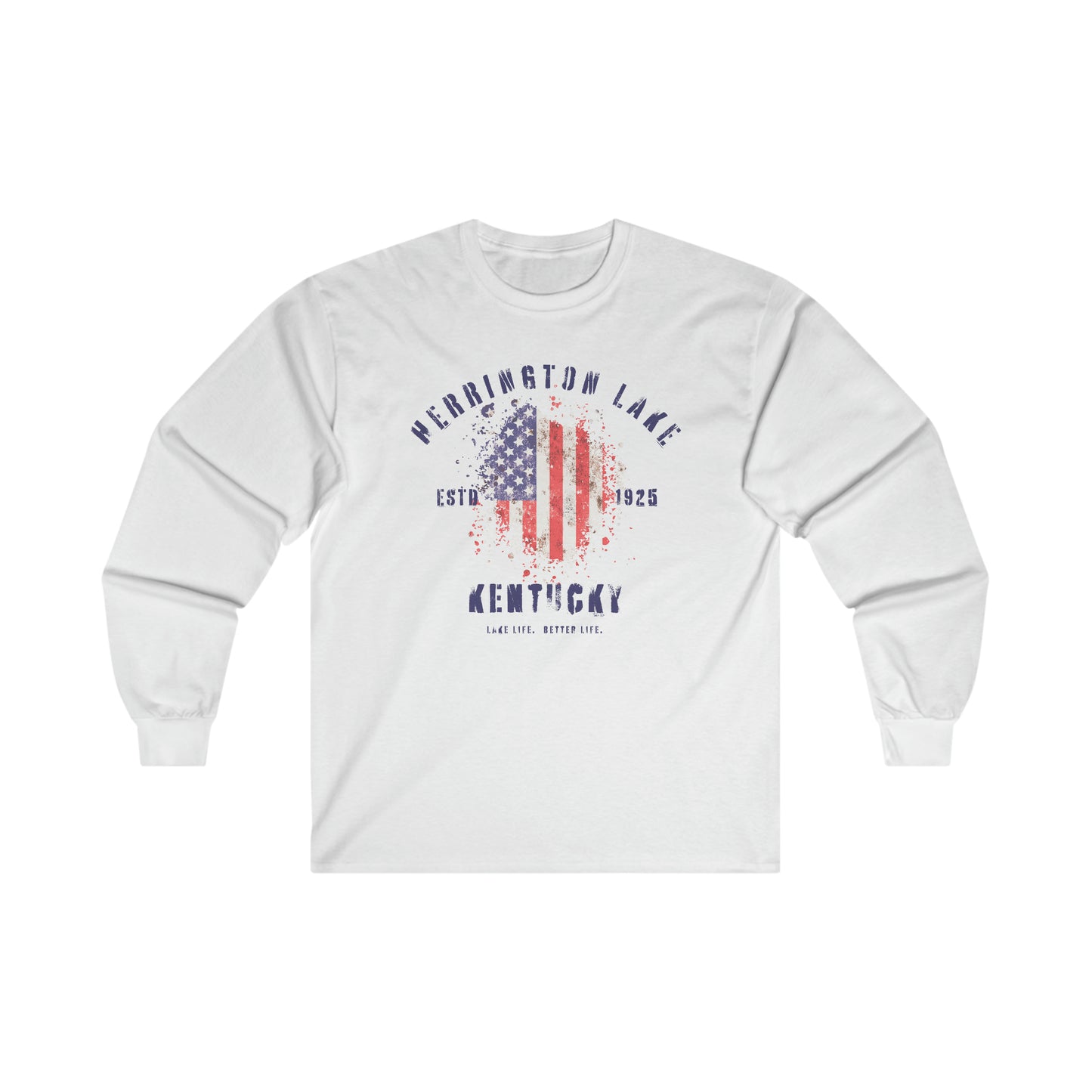 Herrington Lake Patriots Ultra Cotton Long Sleeve Tee