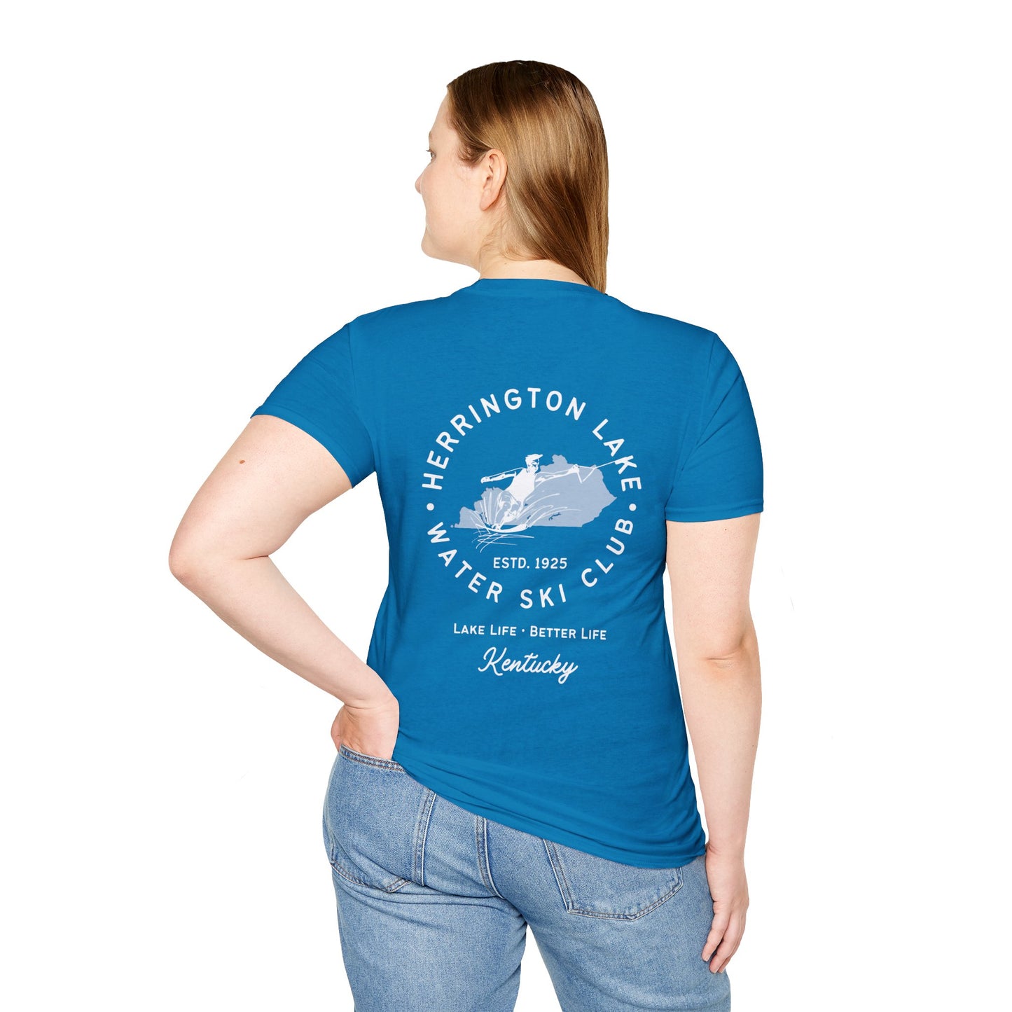 HLKY Ski Club Soft Ringspun Cotton Double-Sided Tee