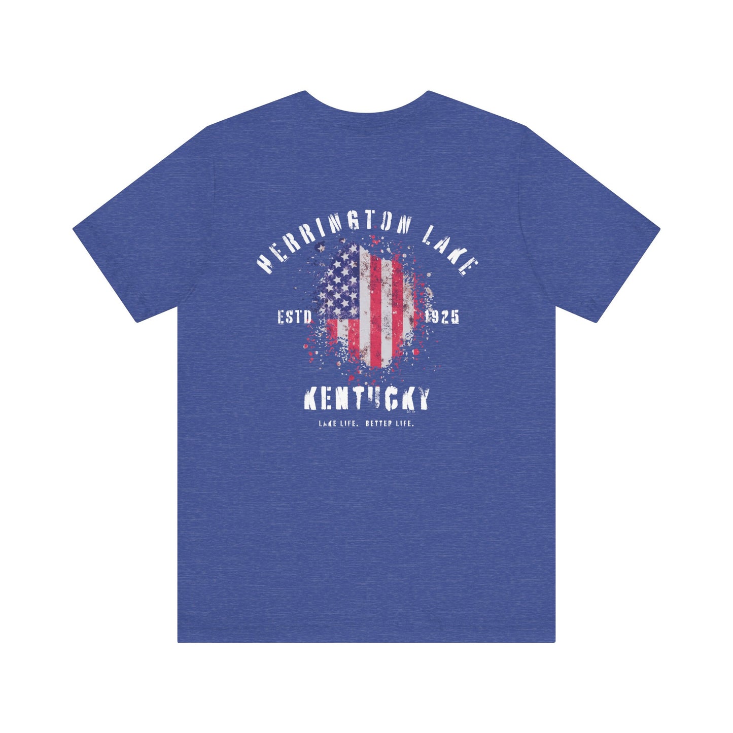 Herrington Lake Patriots Double-Sided Jersey Knit Cotton Tee