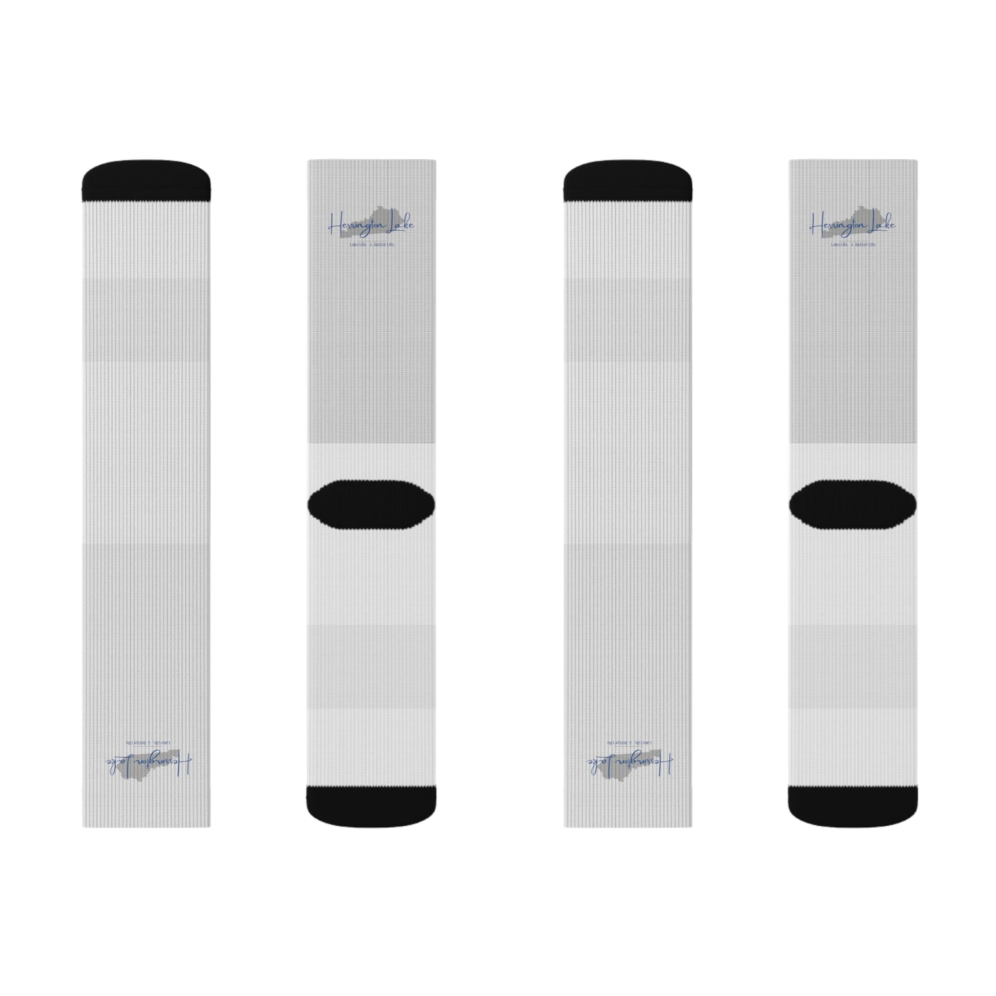 Herrington Lake Signature Collection Socks - White