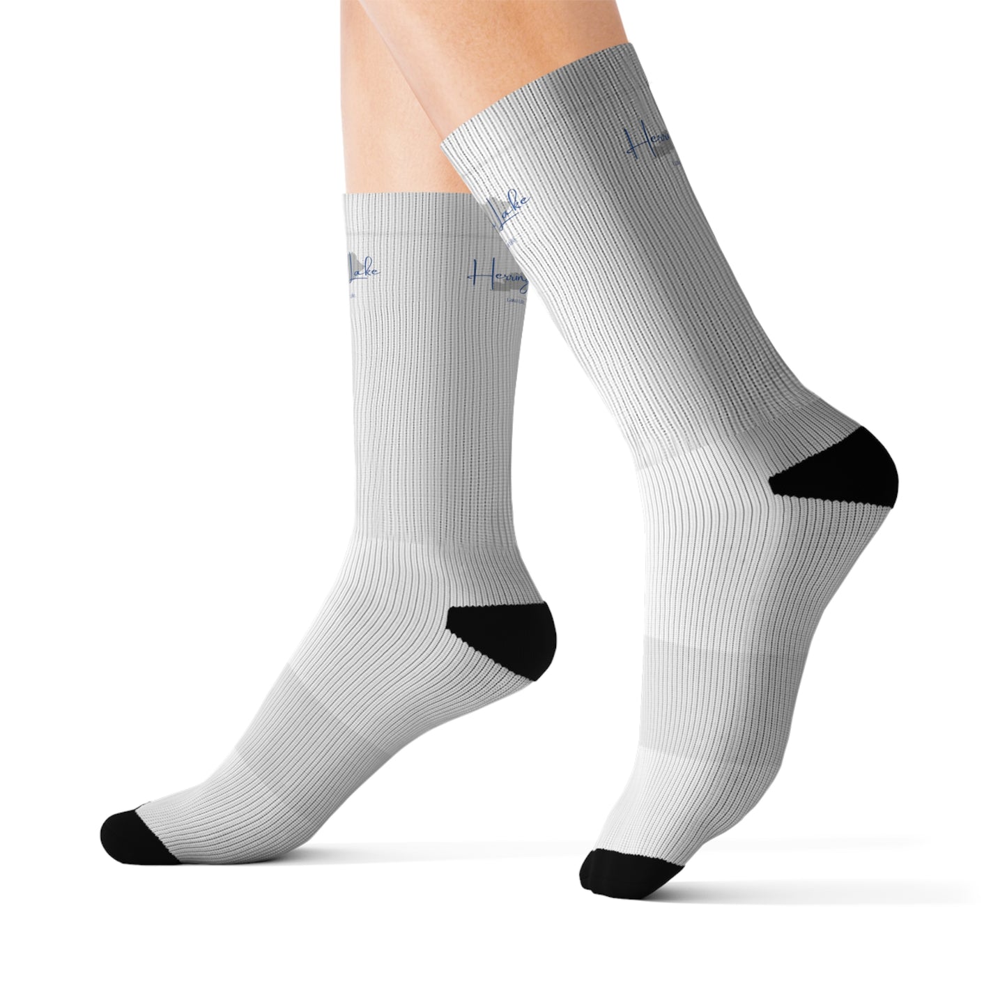 Herrington Lake Signature Collection Socks - White