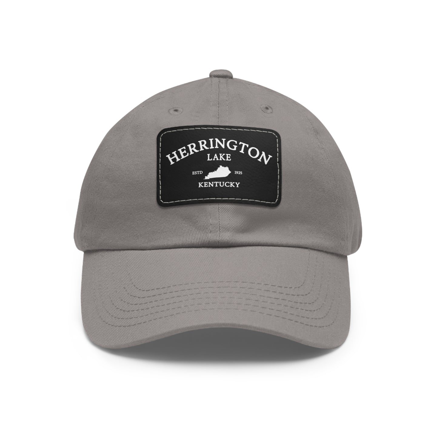 "Simply Herrington" Collection Dad Hat with Leather Patch