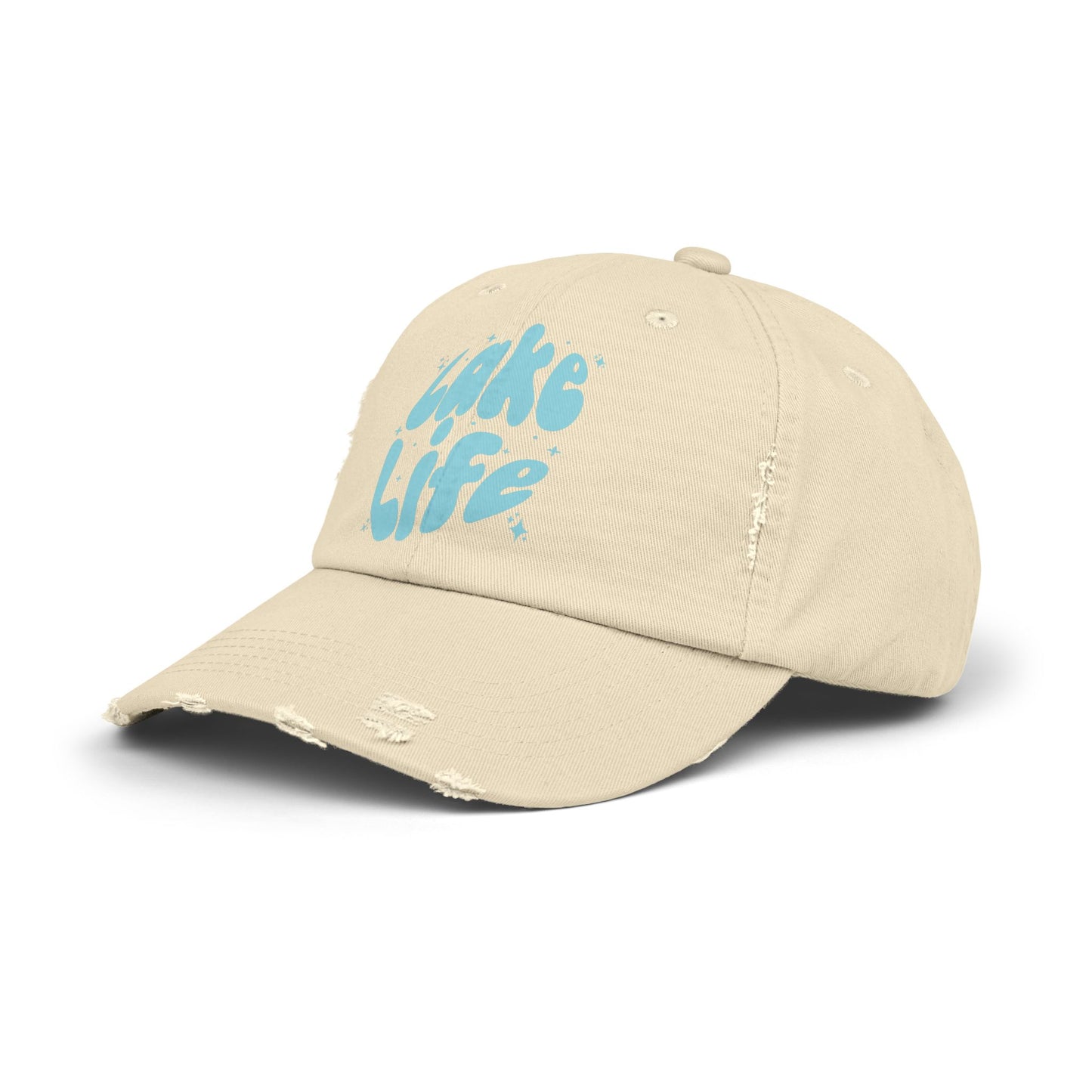 Herrington Lake Life Unisex Distressed Cap