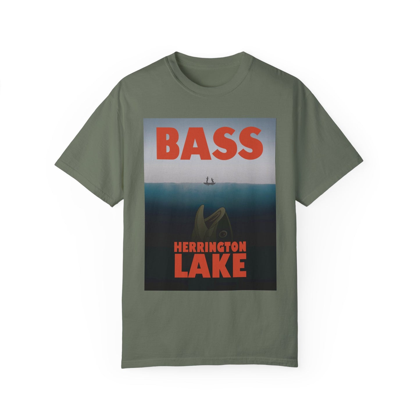 BASS-JAWS Premium Garment-Dyed Comfort Colors TShirt