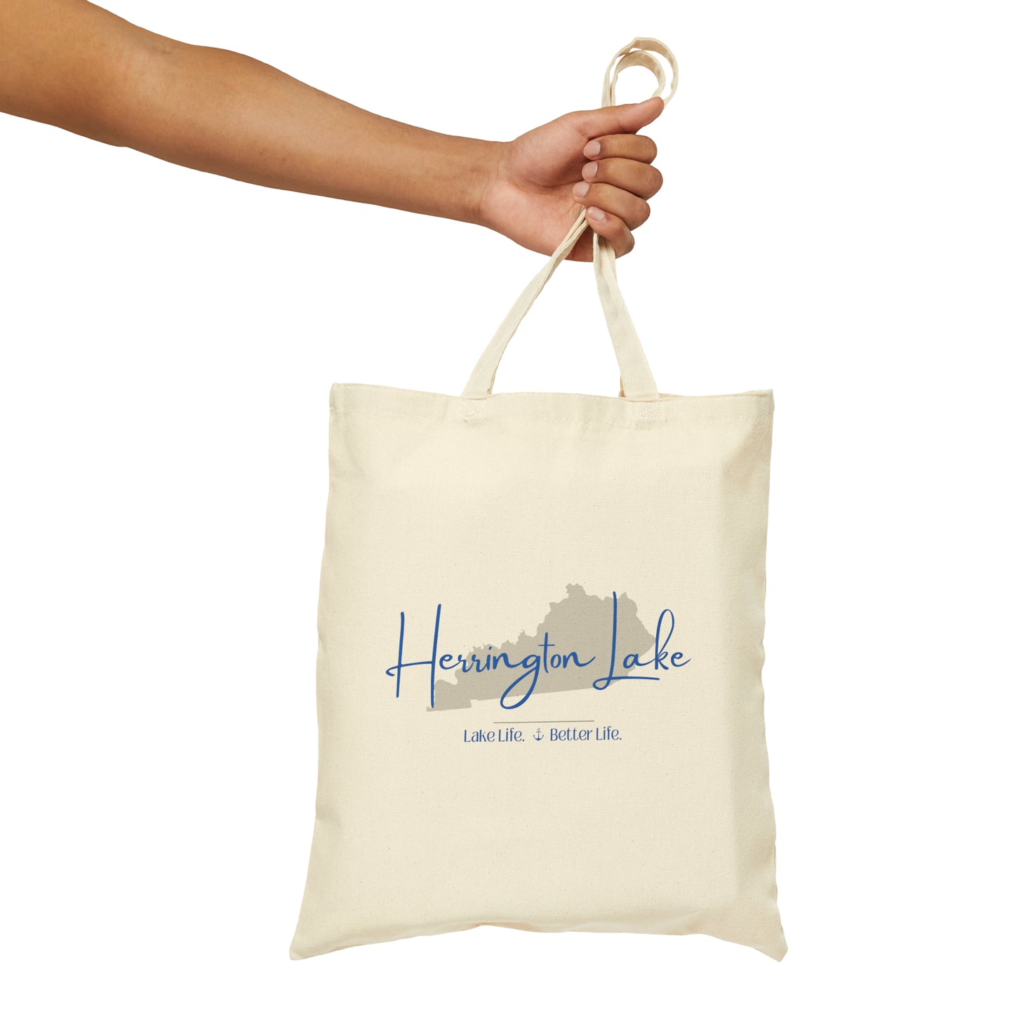 Herrington Lake Signature Collection Cotton Canvas Tote Bag