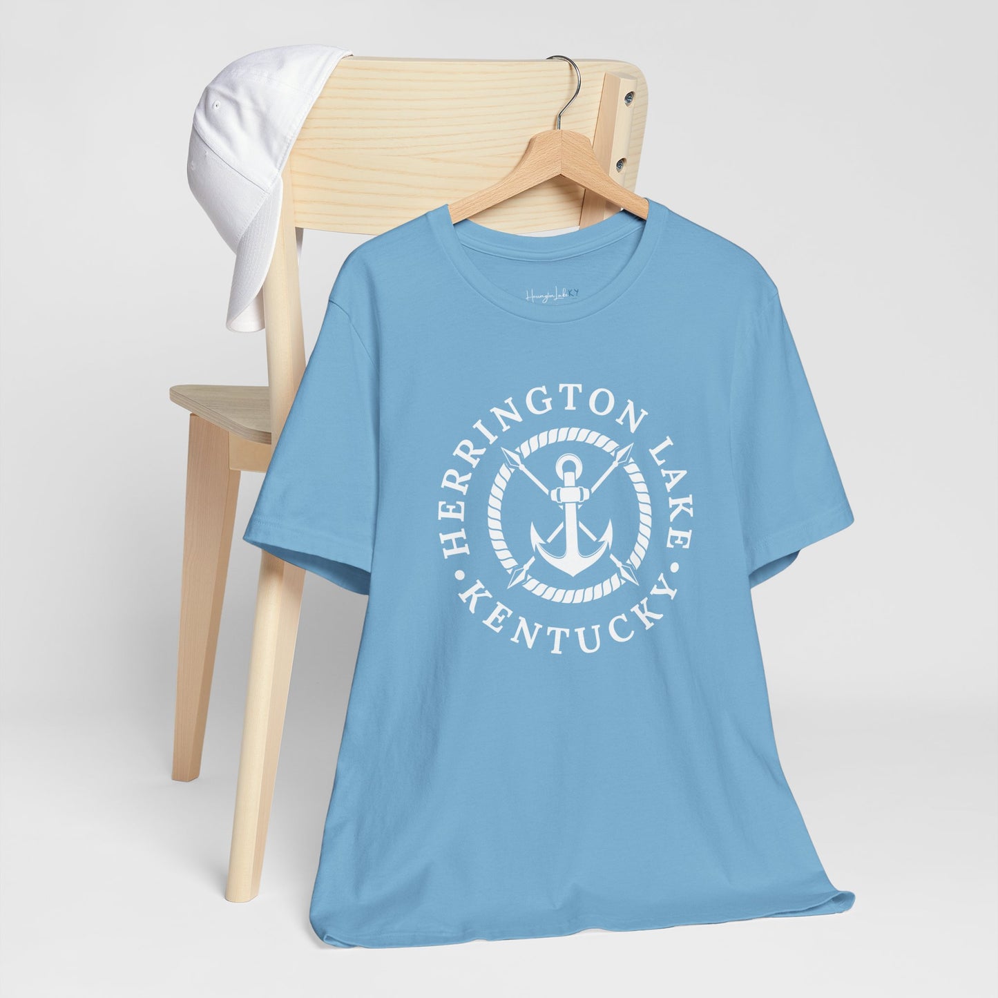 Herrington Lake Nautical Collection Anchor Jersey Knit Tee