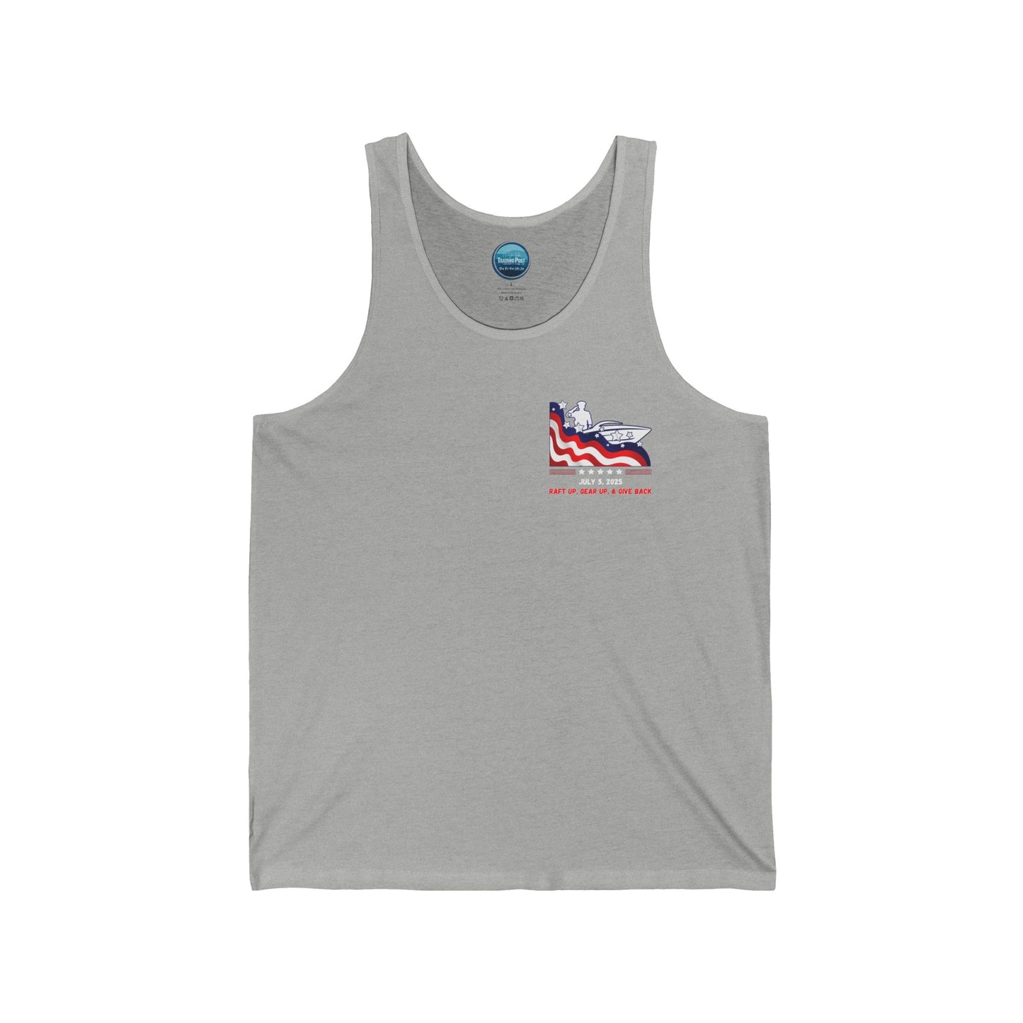 2025 Rogers Raft-Up Unisex Jersey Knit Cotton Tank