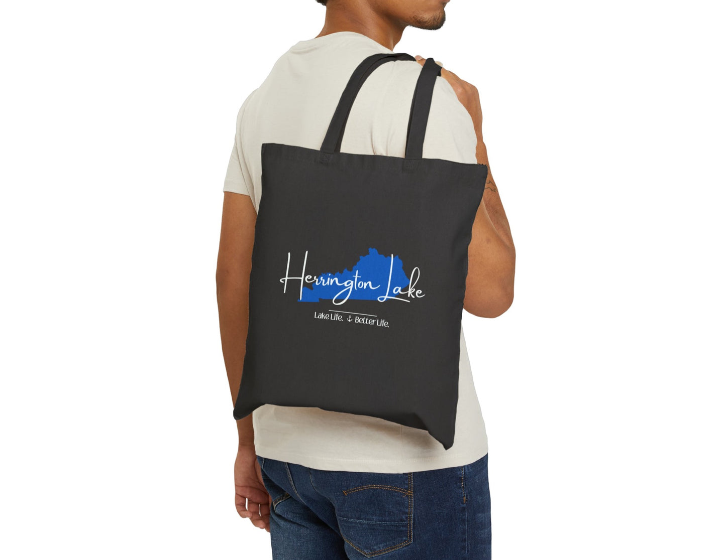 Herrington Lake Signature Collection Cotton Canvas Tote Bag