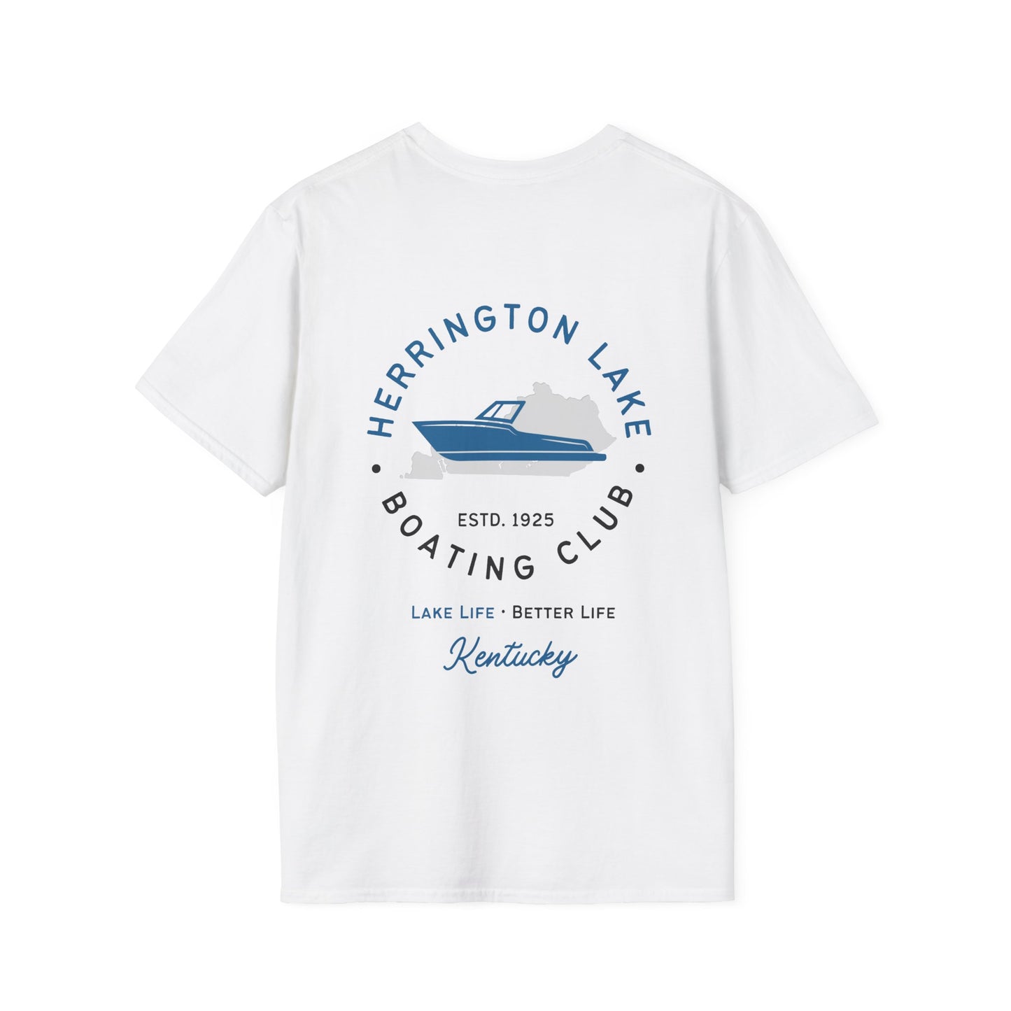 HLKY Boat Club Soft Ringspun Cotton Double-Sided Tee