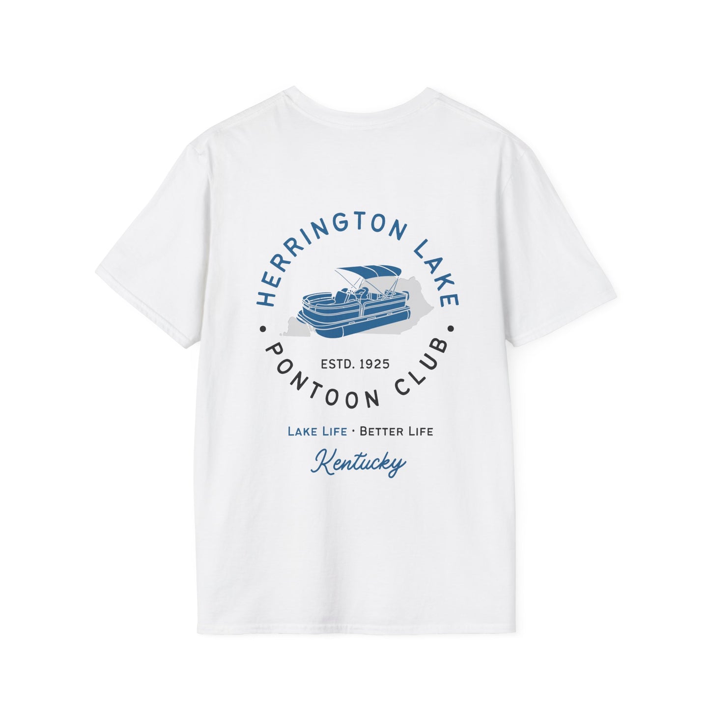 HLKY Pontoon Club Soft Ringspun Cotton Double-Sided Tee