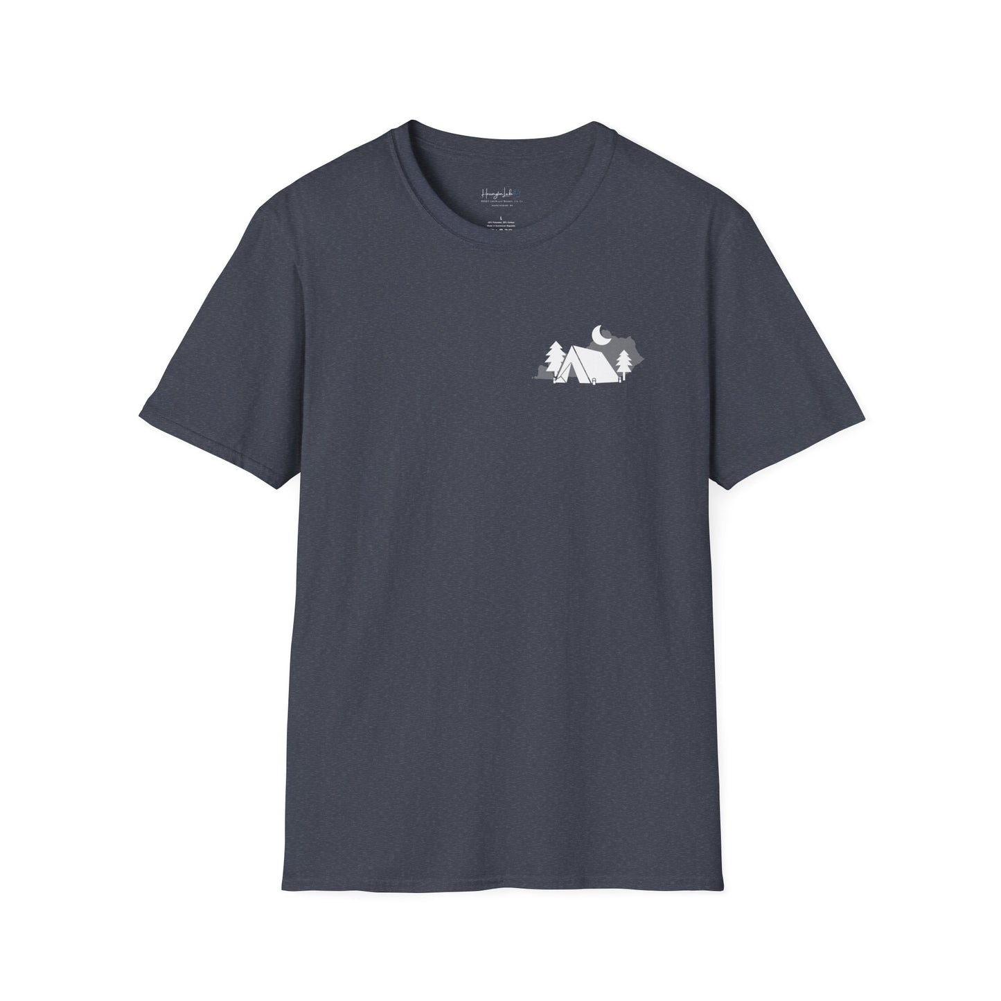 HLKY Camping Club Soft Ringspun Cotton Double-Sided Tee