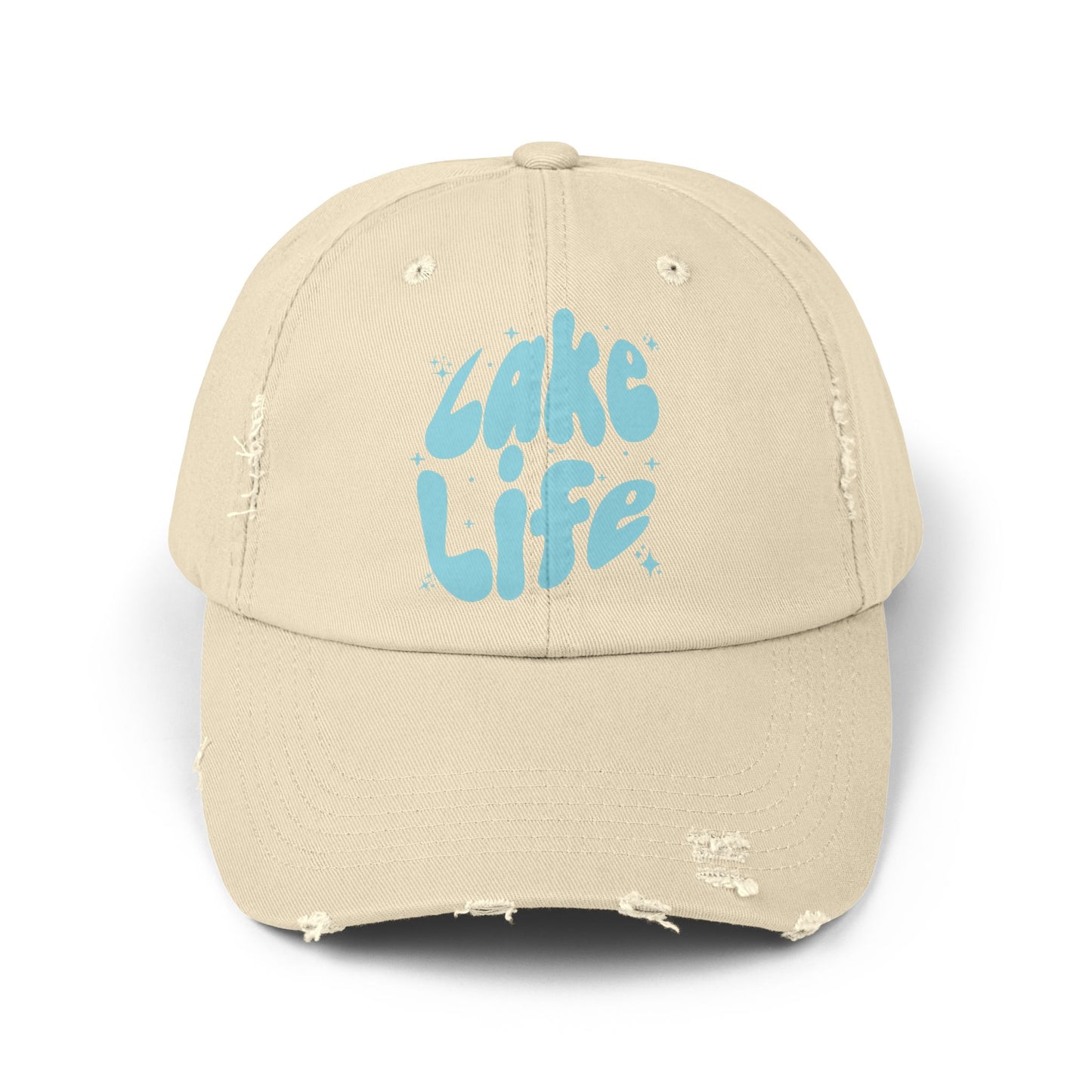 Herrington Lake Life Unisex Distressed Cap