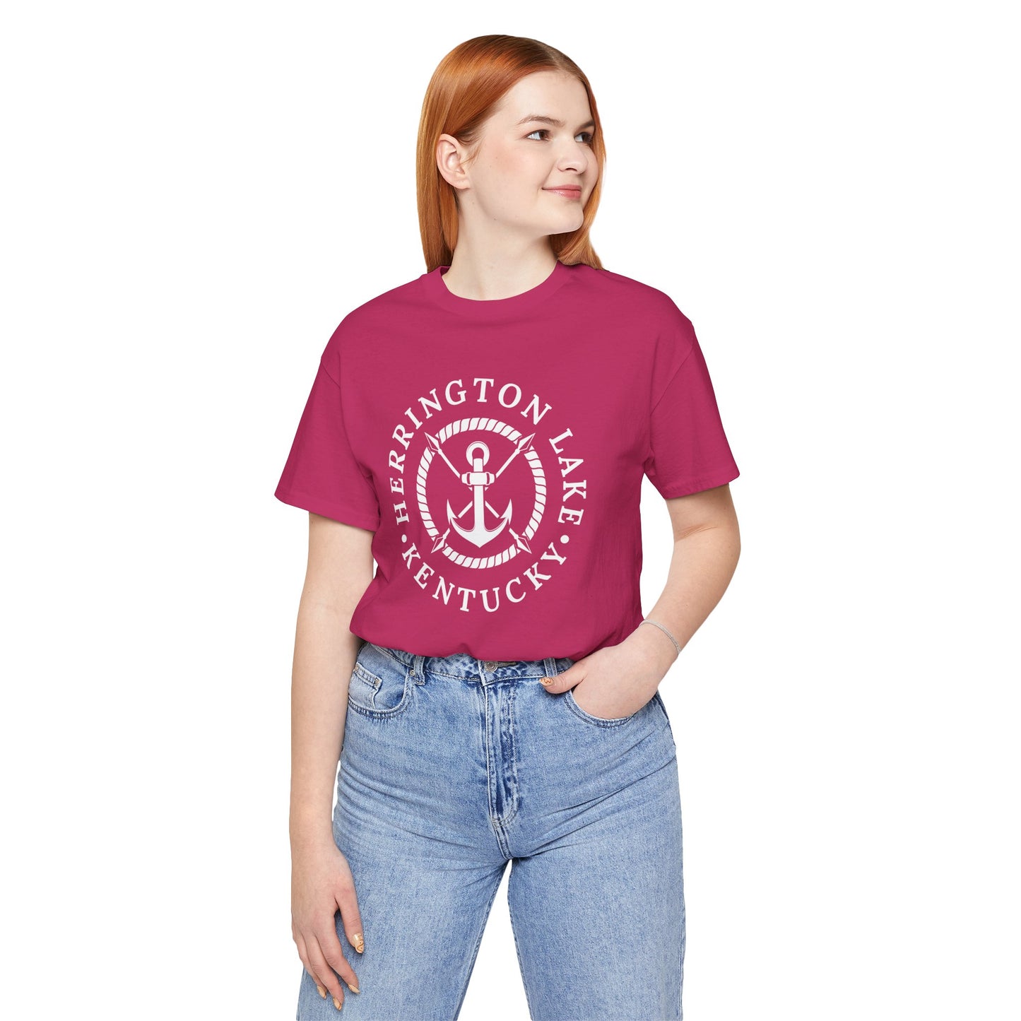 Herrington Lake Nautical Collection Anchor Jersey Knit Tee
