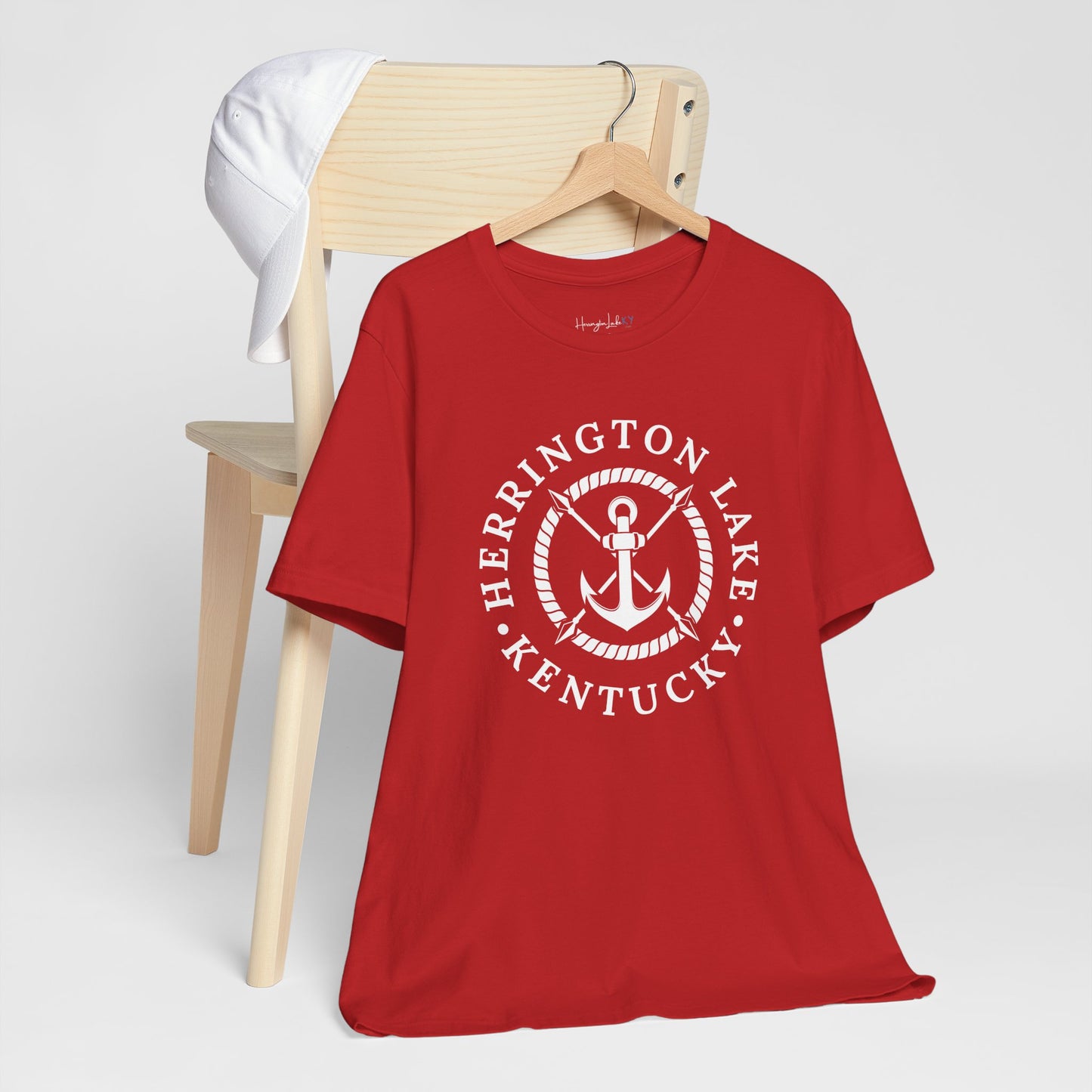 Herrington Lake Nautical Collection Anchor Jersey Knit Tee