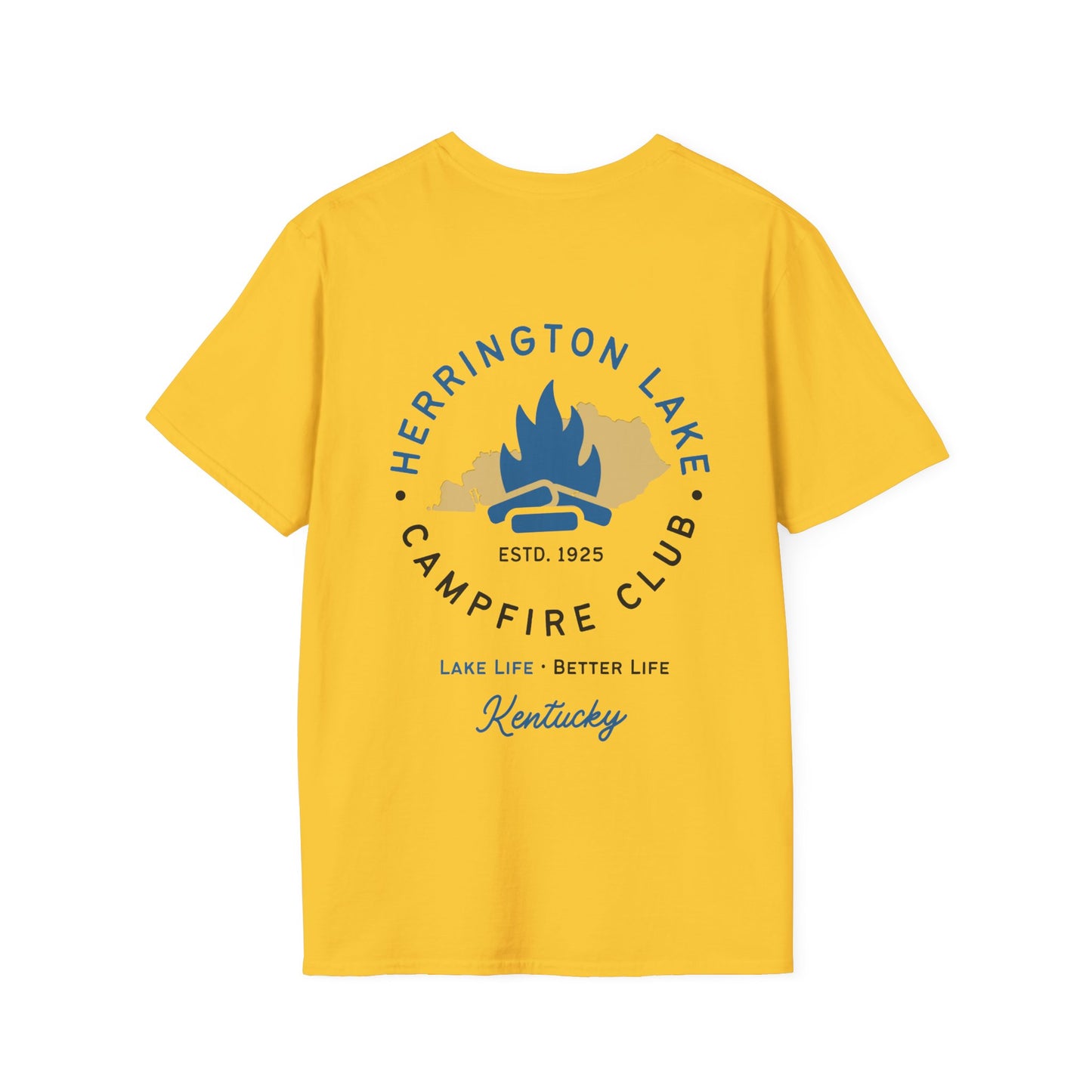 HLKY Campfire Club Soft Ringspun Cotton Double-Sided Tee