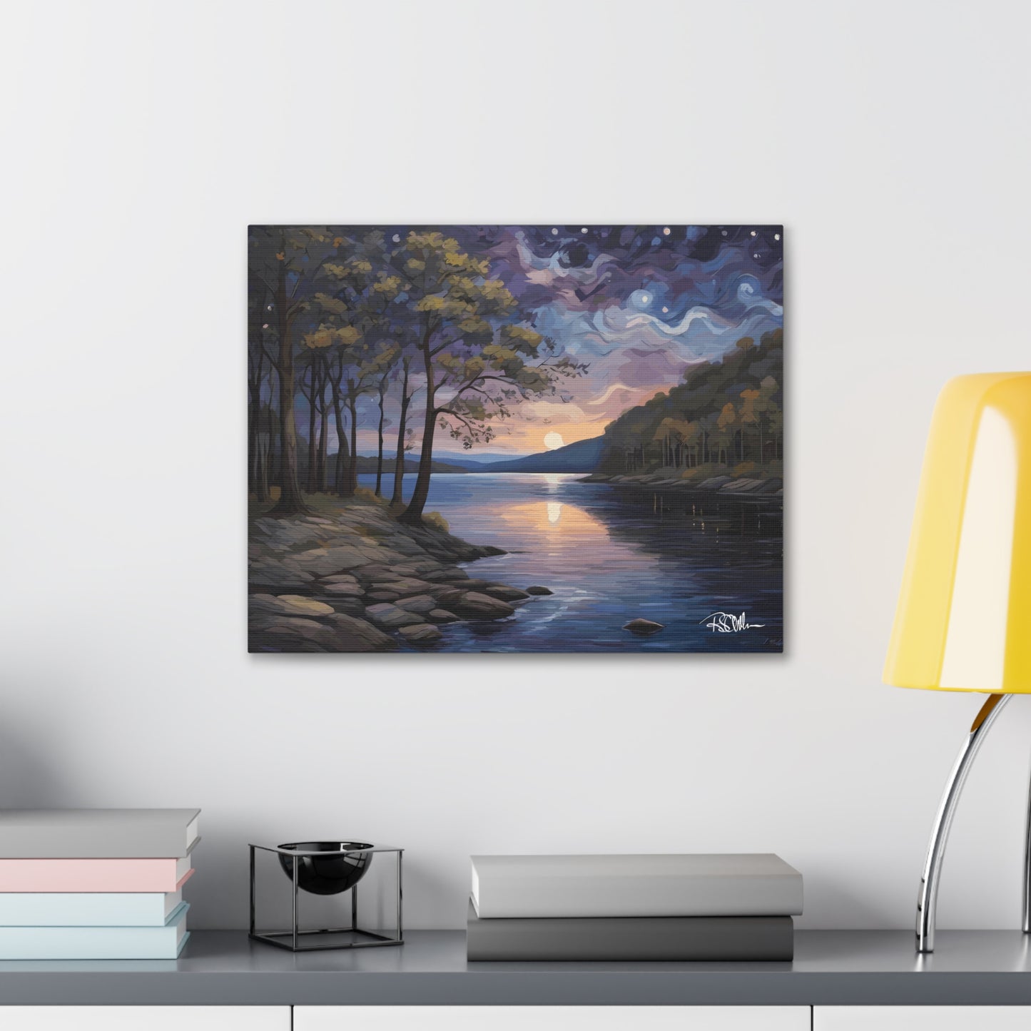 "The Coming of Night" Canvas Gallery Wrap