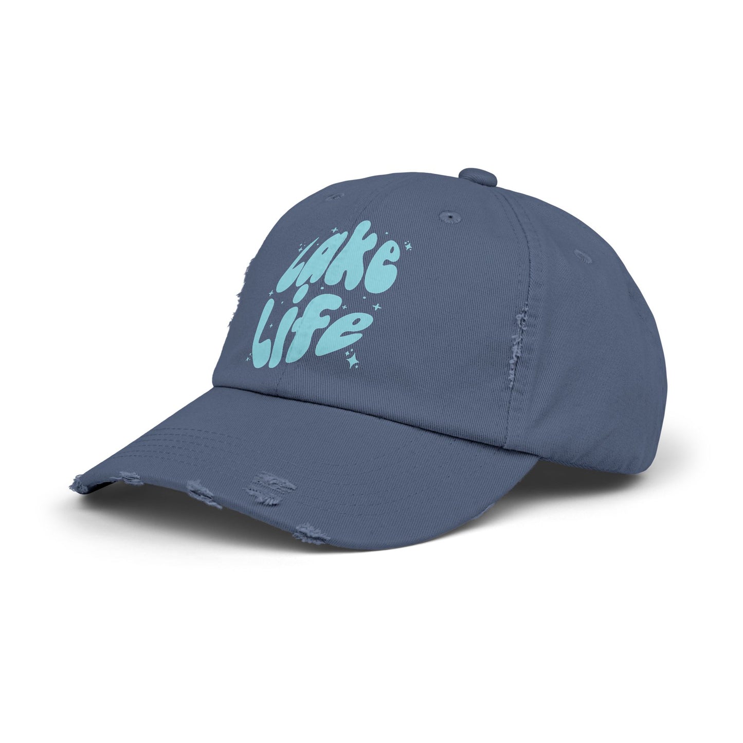 Herrington Lake Life Unisex Distressed Cap