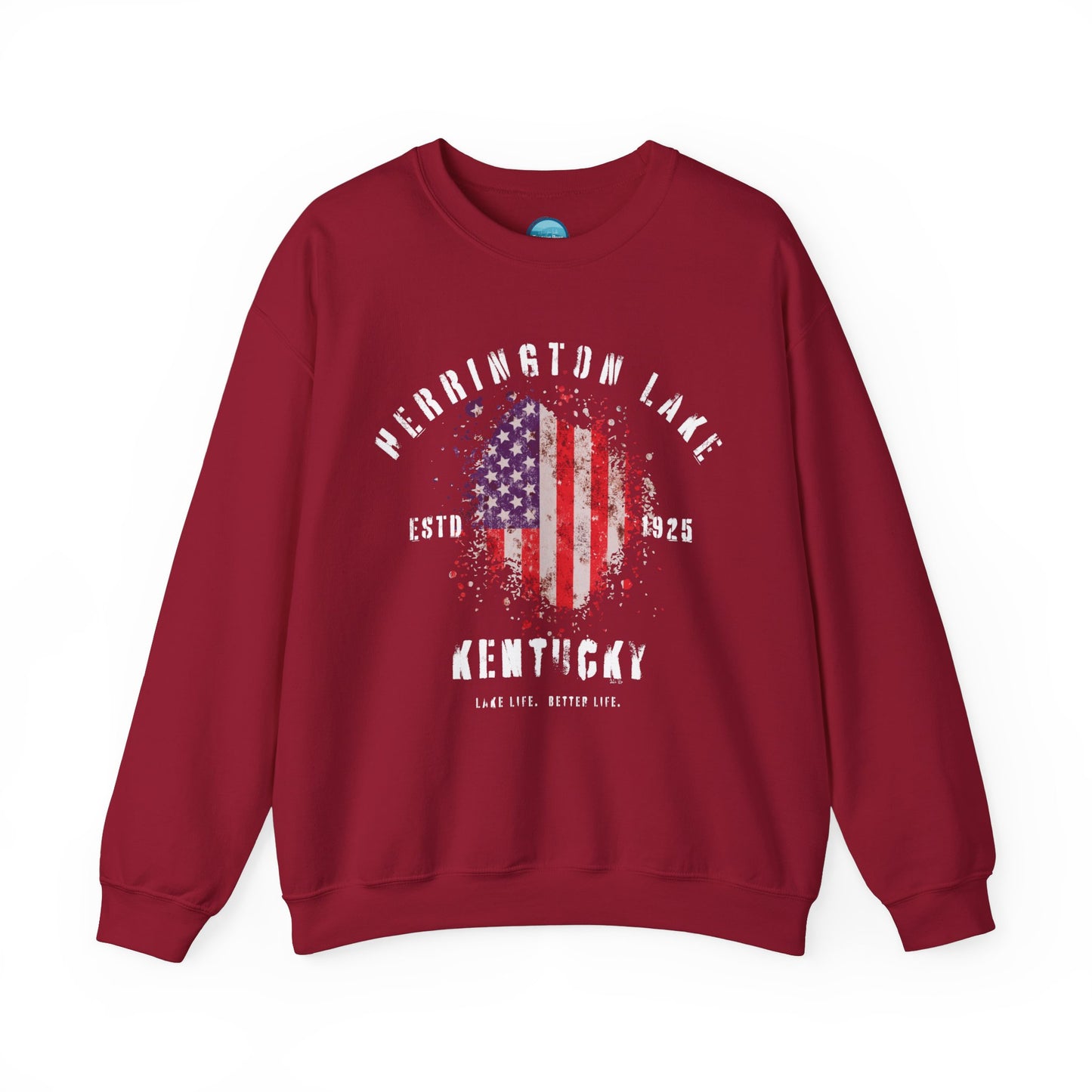 Herrington Lake Patriots Collection Unisex Heavy Blend™ Crewneck Sweatshirt