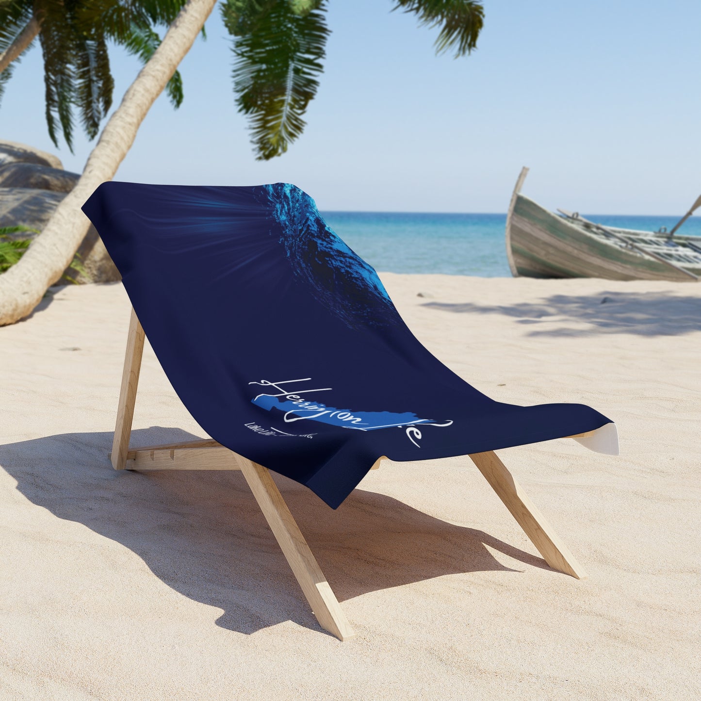 Herrington Lake Signature Collection "Under the Lake" Beach Towel
