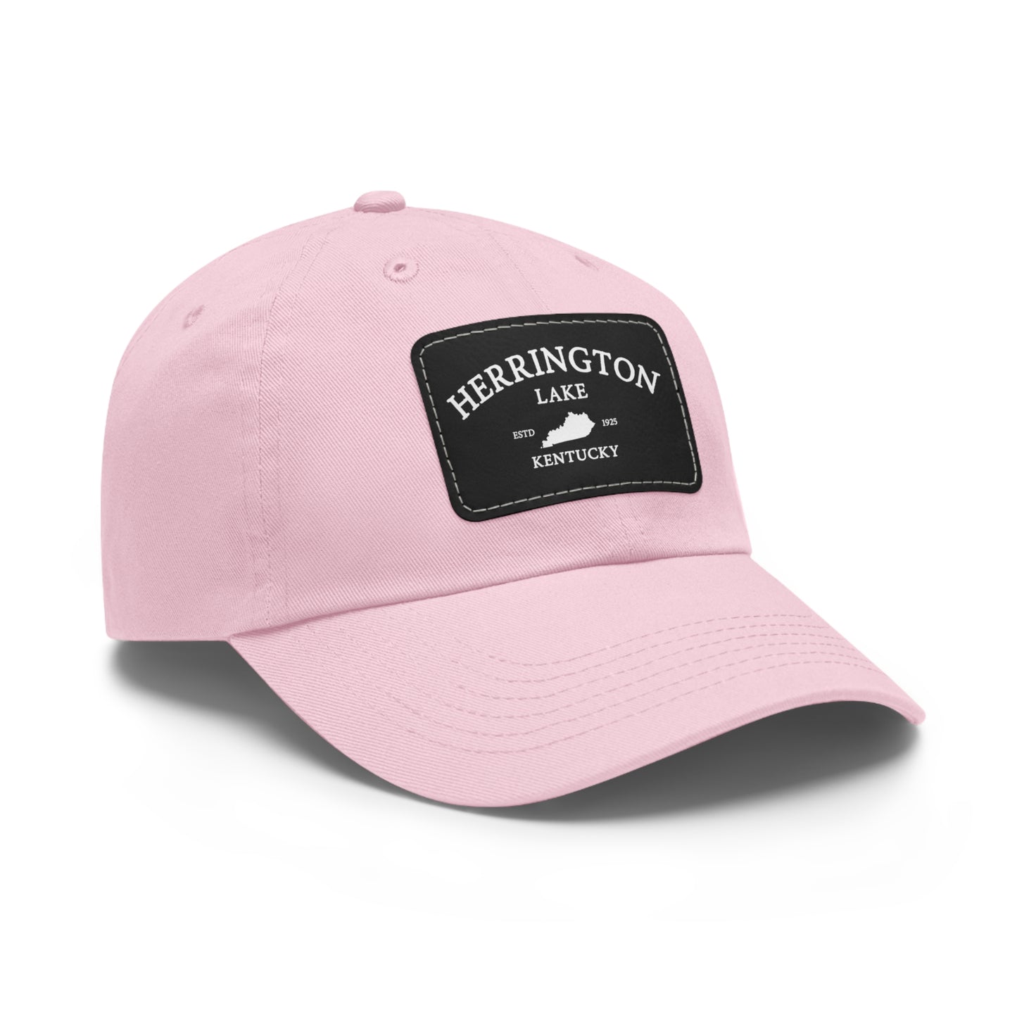 "Simply Herrington" Collection Dad Hat with Leather Patch
