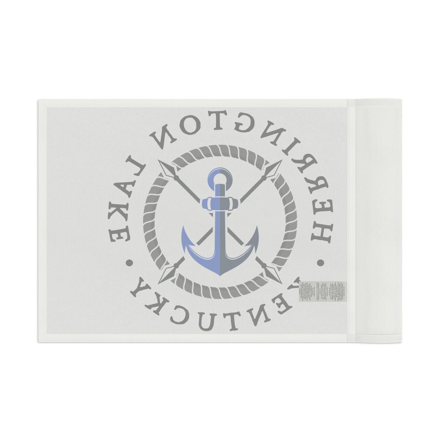 Herrington Lake Nautical Collection Flag - White