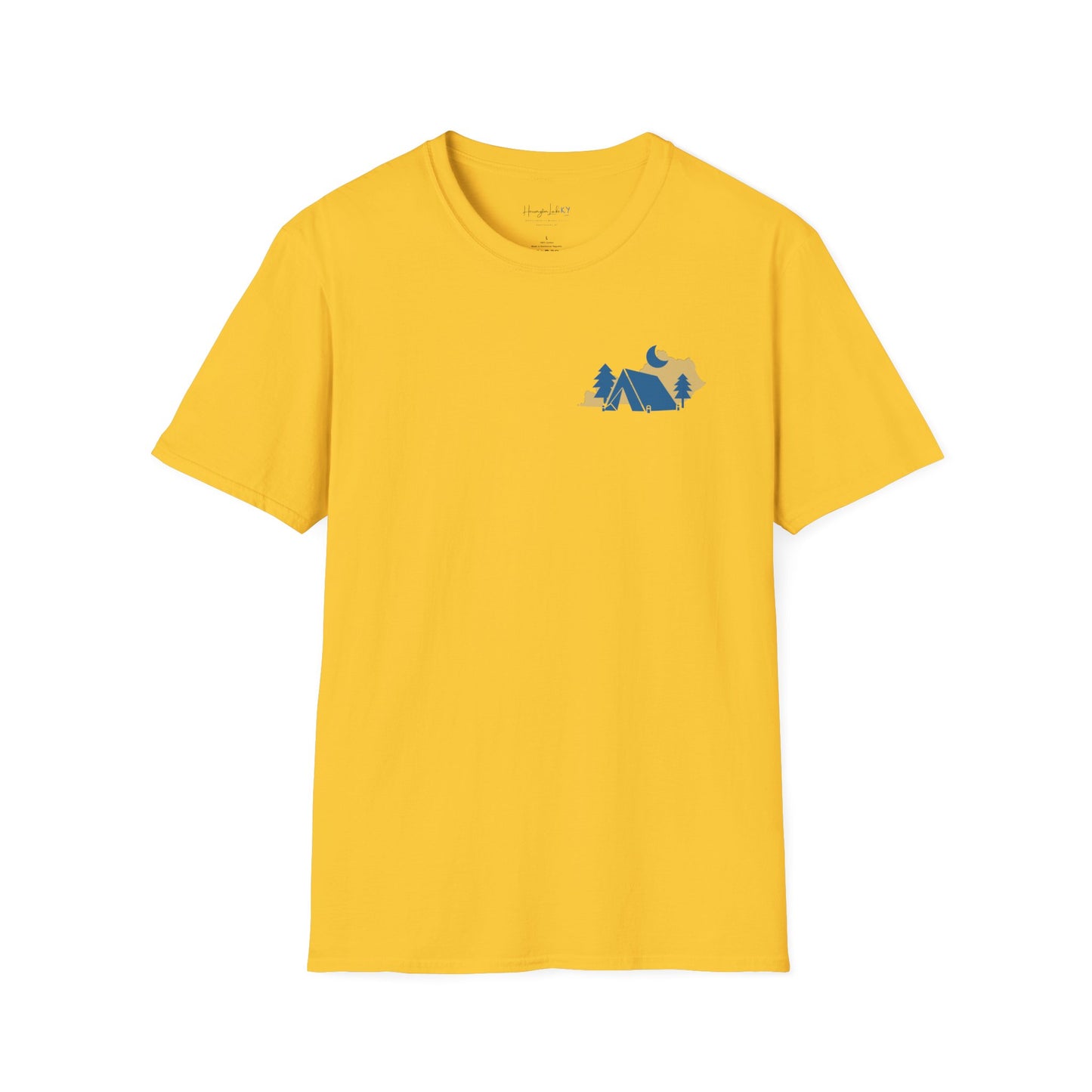 HLKY Camping Club Soft Ringspun Cotton Double-Sided Tee