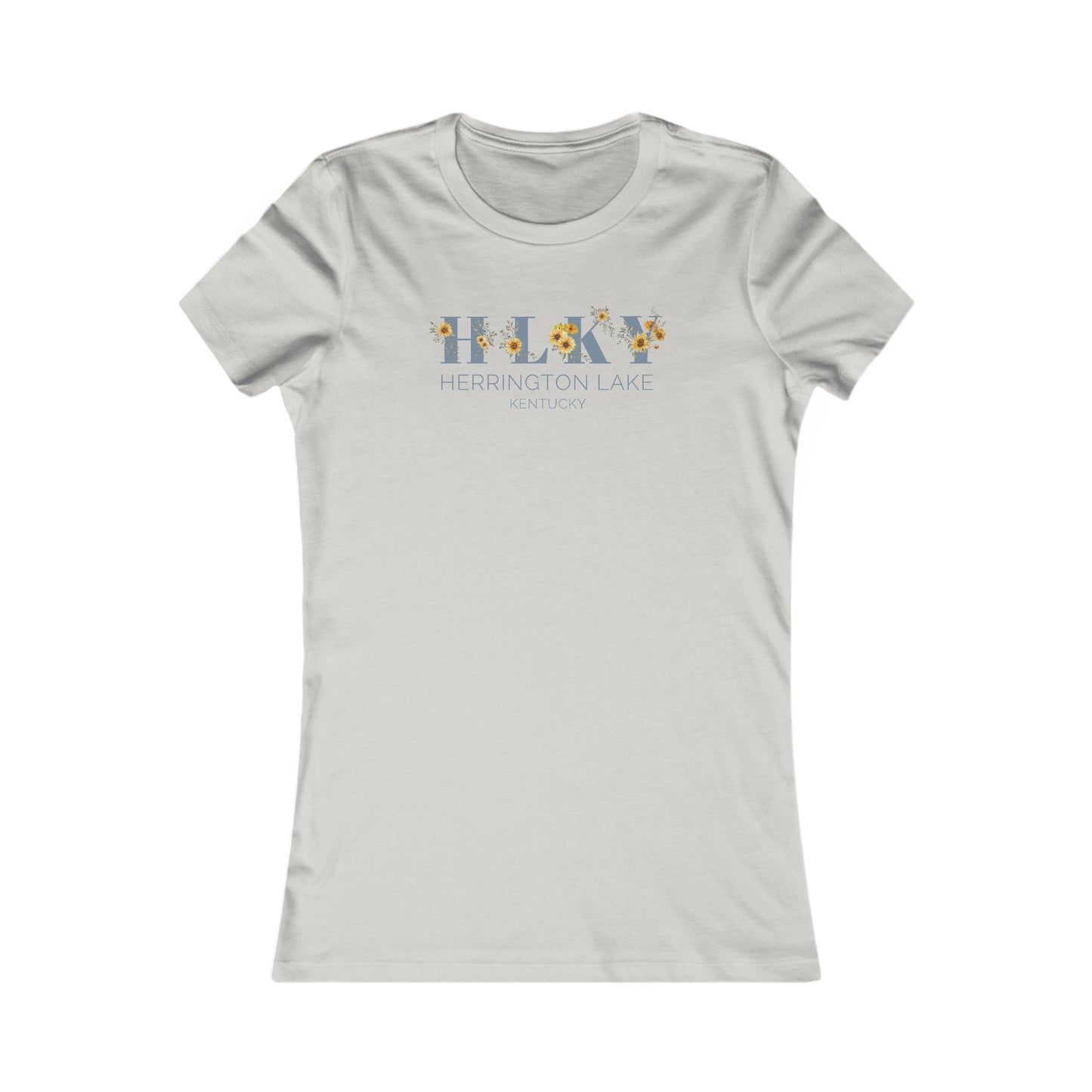 HLKY Collection Sunflowers Women's Favorite Cotton Tee