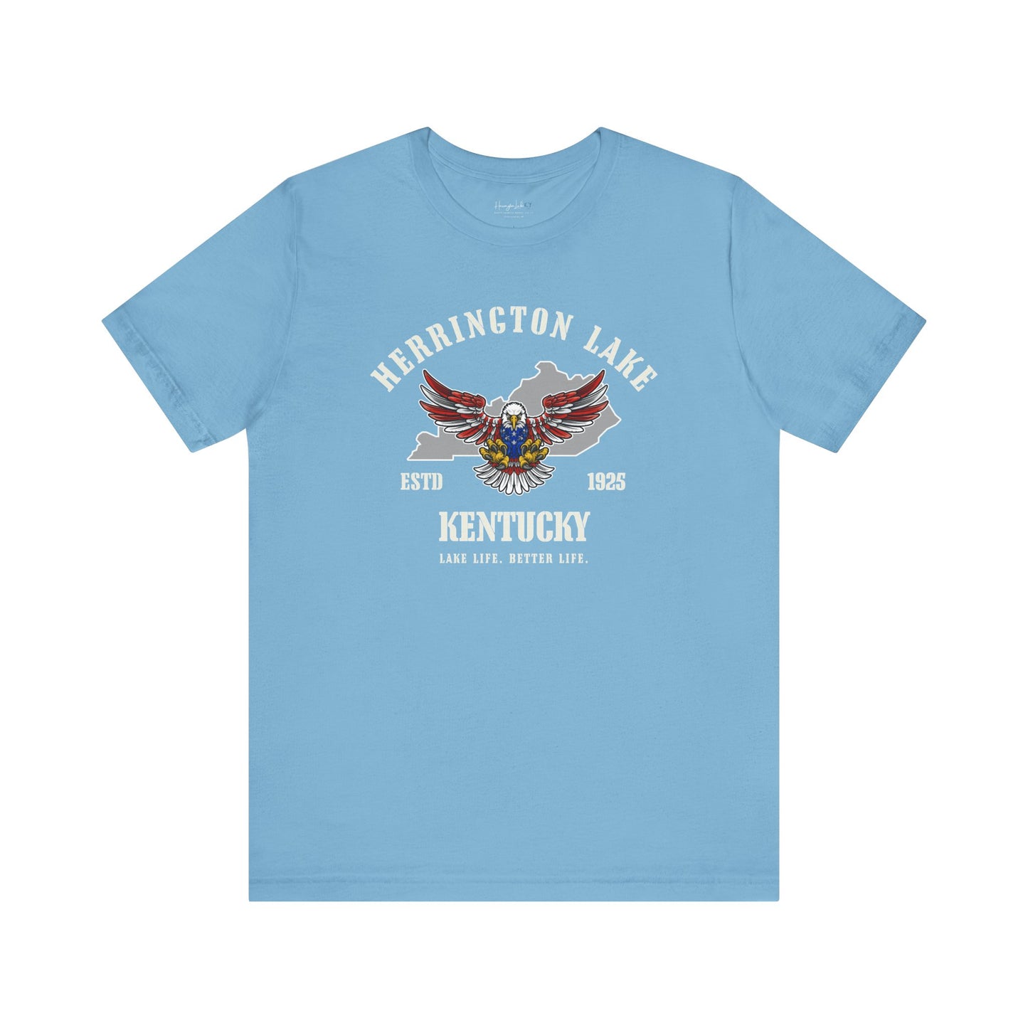 "Screaming Eagle" Herrington Lake Patriots Collection Jersey Knit Cotton Tee