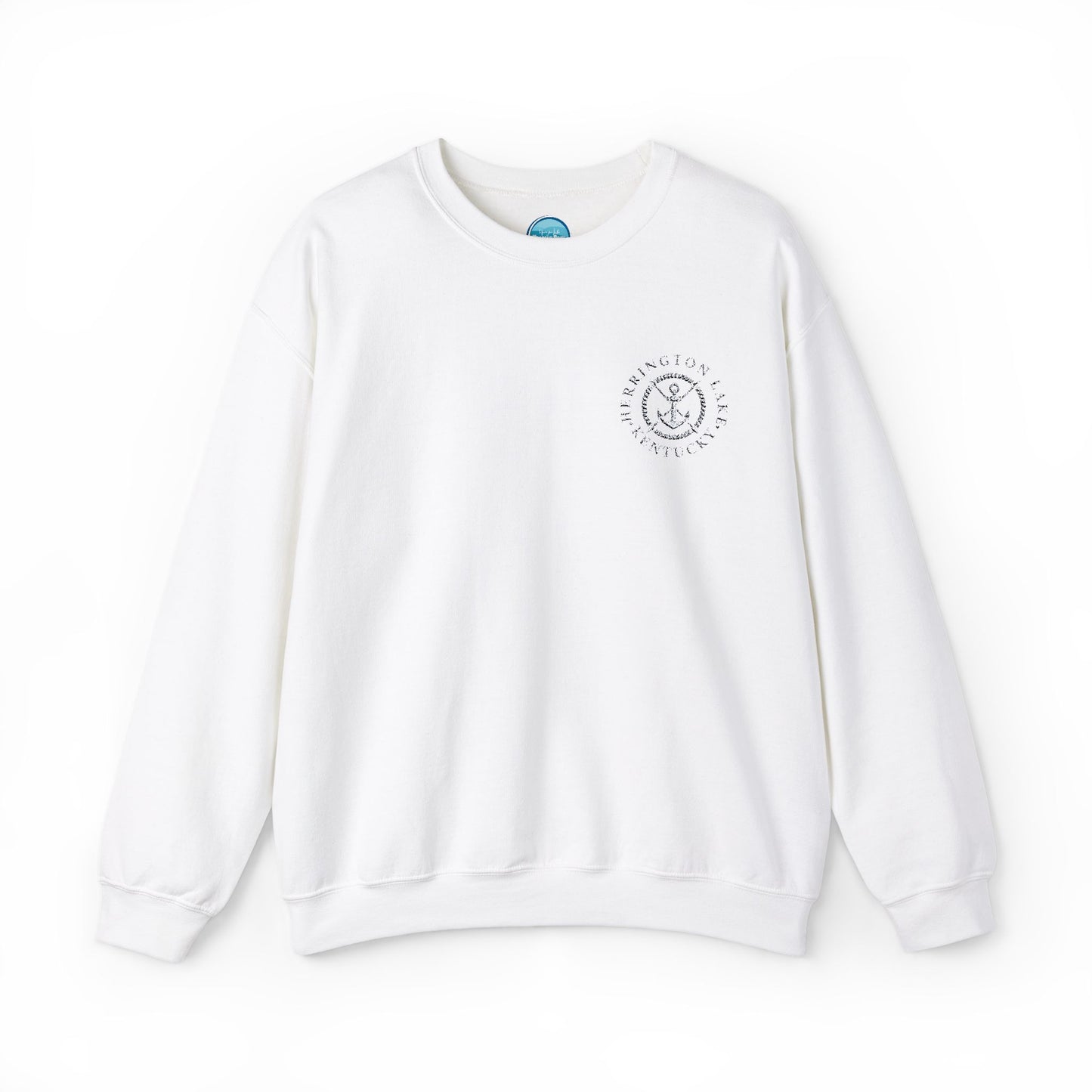 Embroidered Herrington Lake Nautical Collection Unisex Heavy Blend™ Crewneck Sweatshirt
