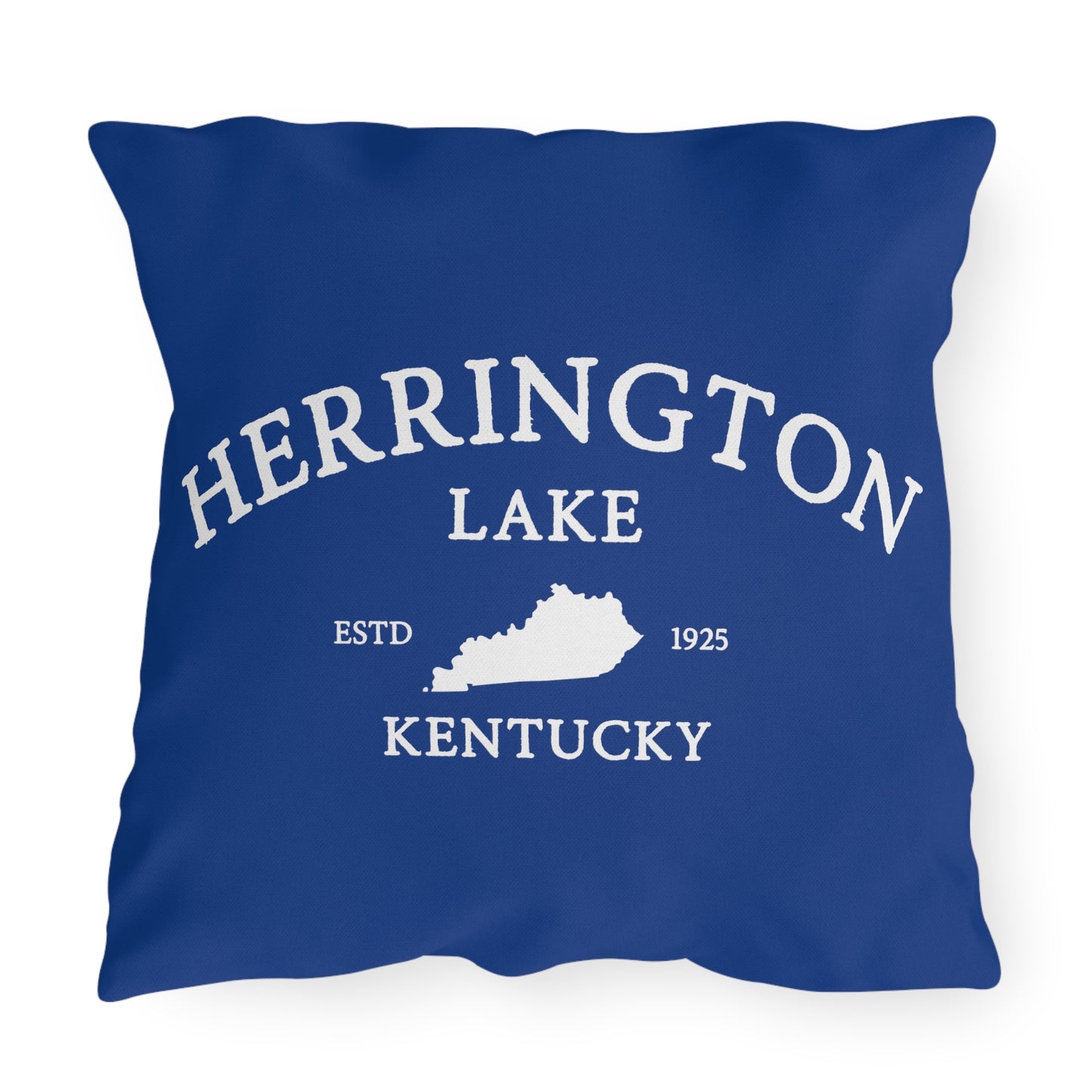 "Simply Herrington" Outdoor Pillows (Blue)