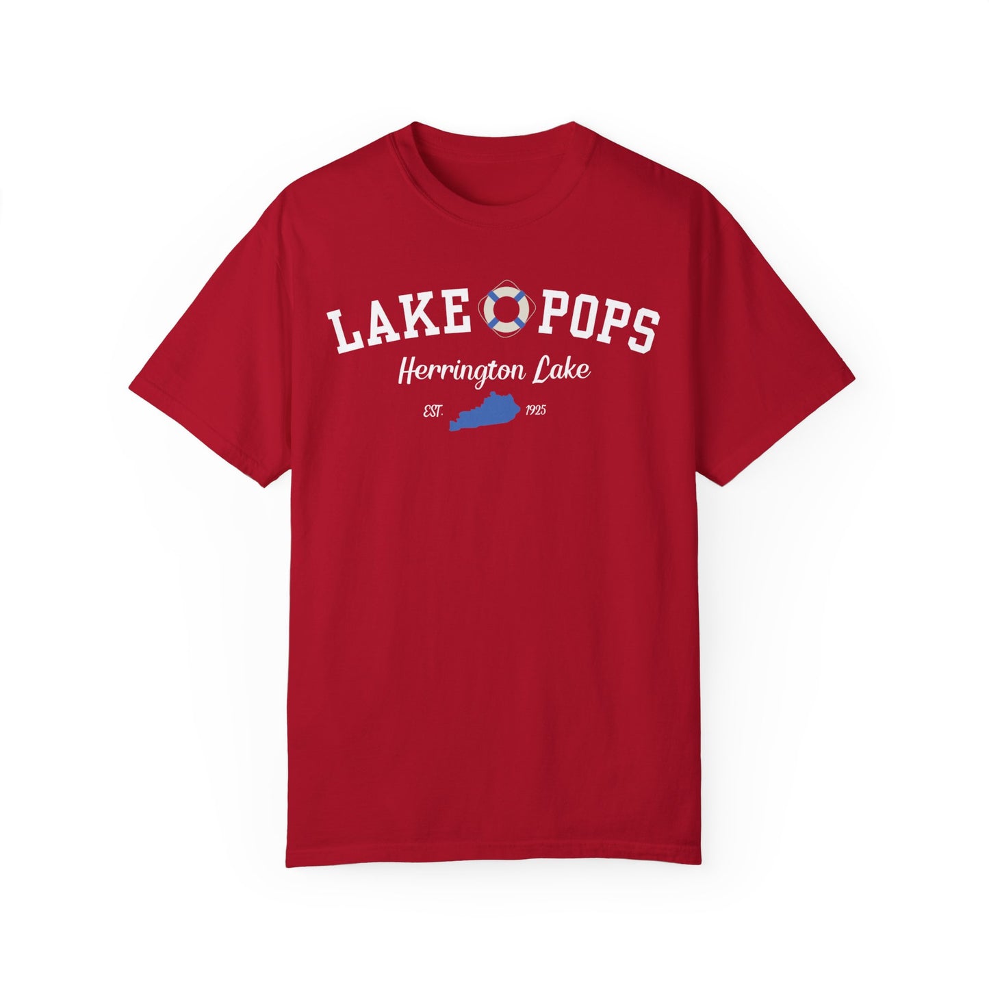 "Lake Pops" Premium Garment-Dyed Comfort Colors TShirt