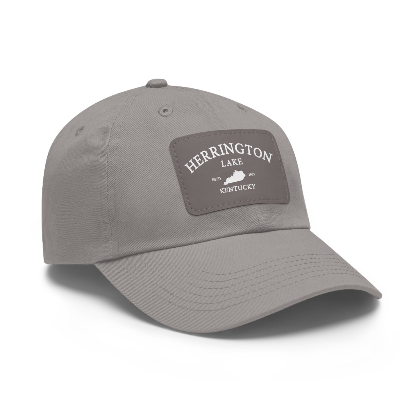 "Simply Herrington" Collection Dad Hat with Leather Patch