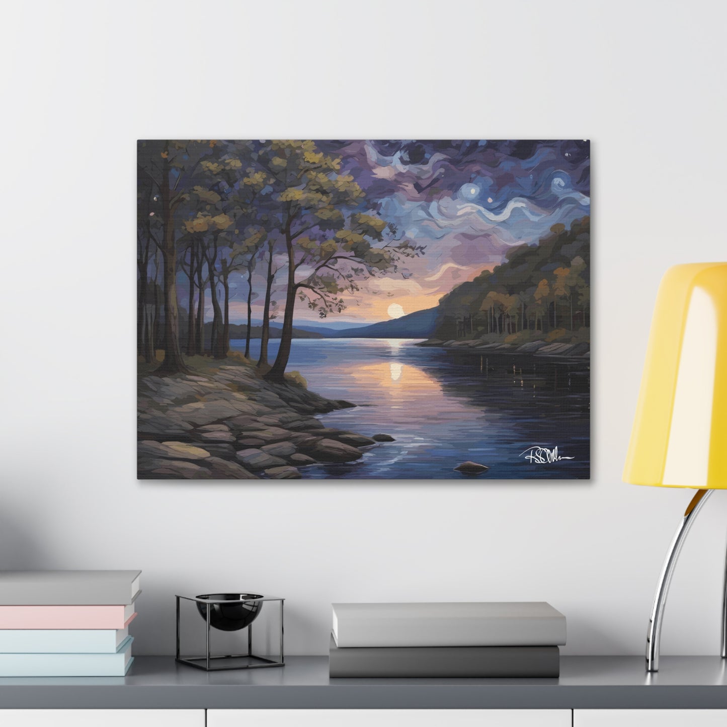 "The Coming of Night" Canvas Gallery Wrap