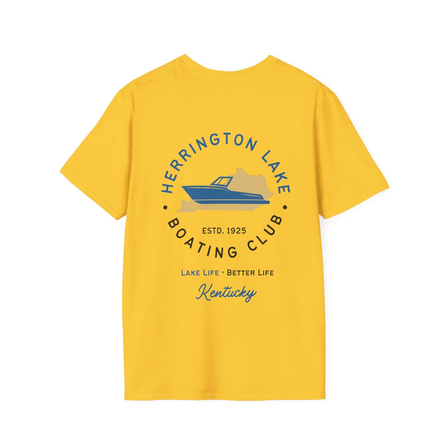 HLKY Boat Club Soft Ringspun Cotton Double-Sided Tee