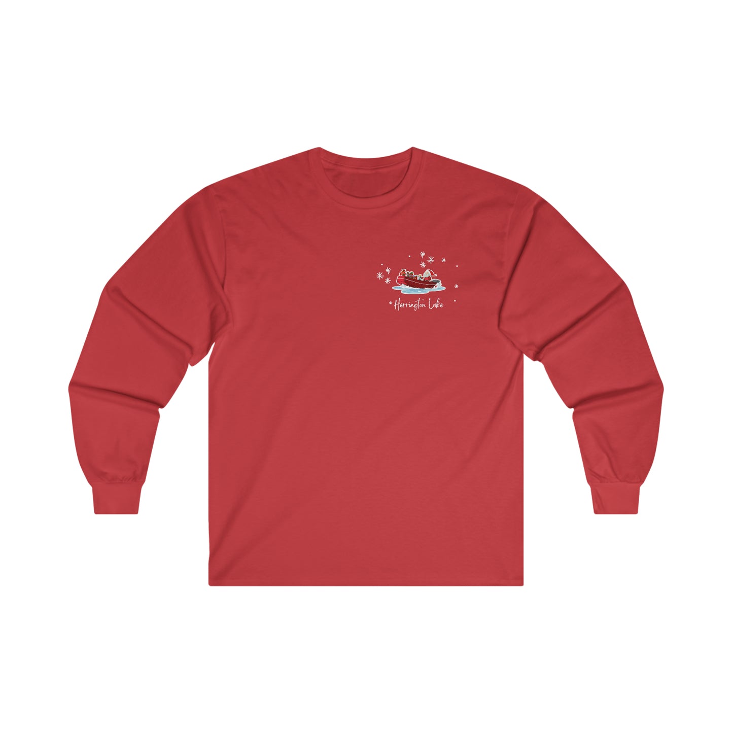 Santa's Boat Driver Ultra Cotton Long Sleeve Tee