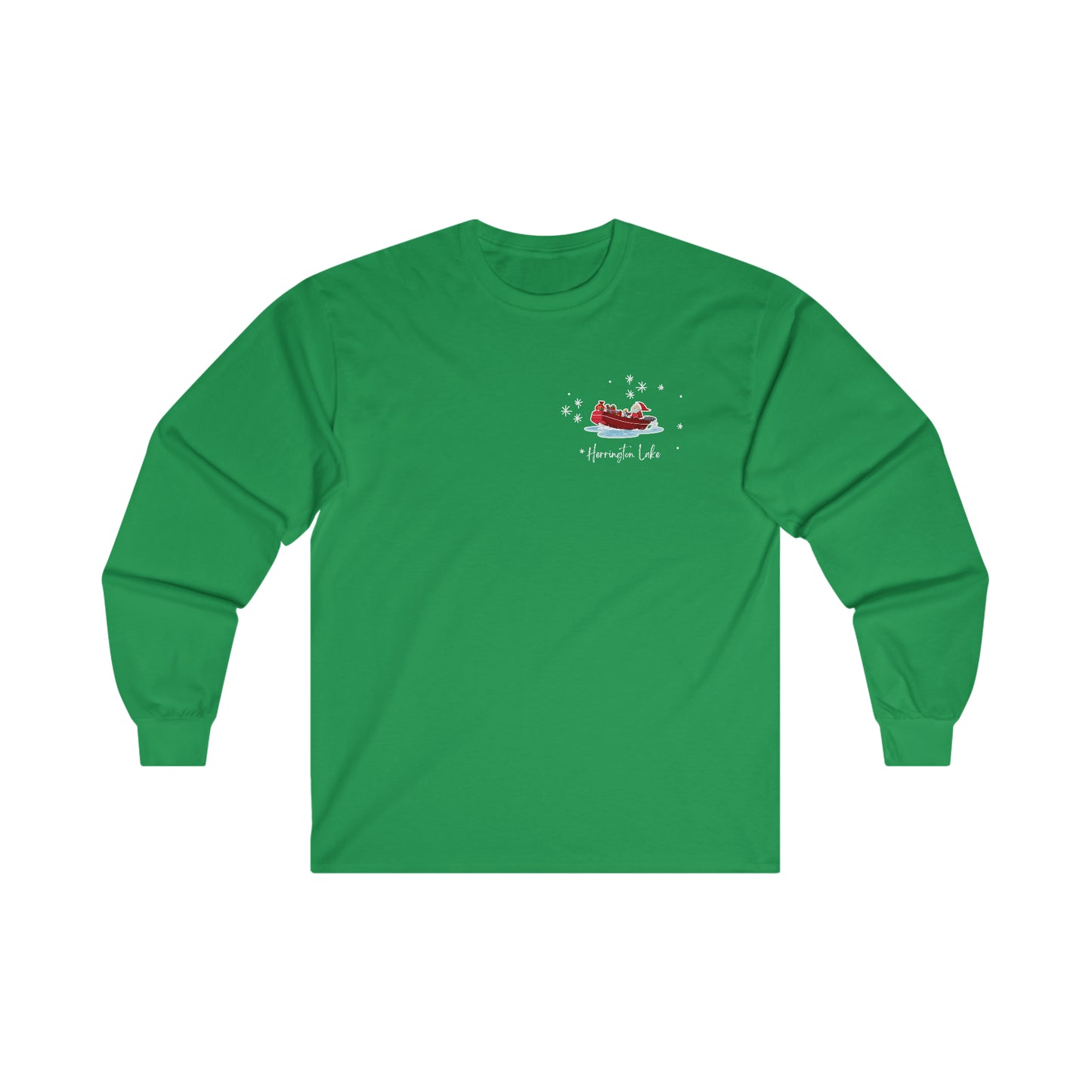 Santa's Boat Driver Ultra Cotton Long Sleeve Tee