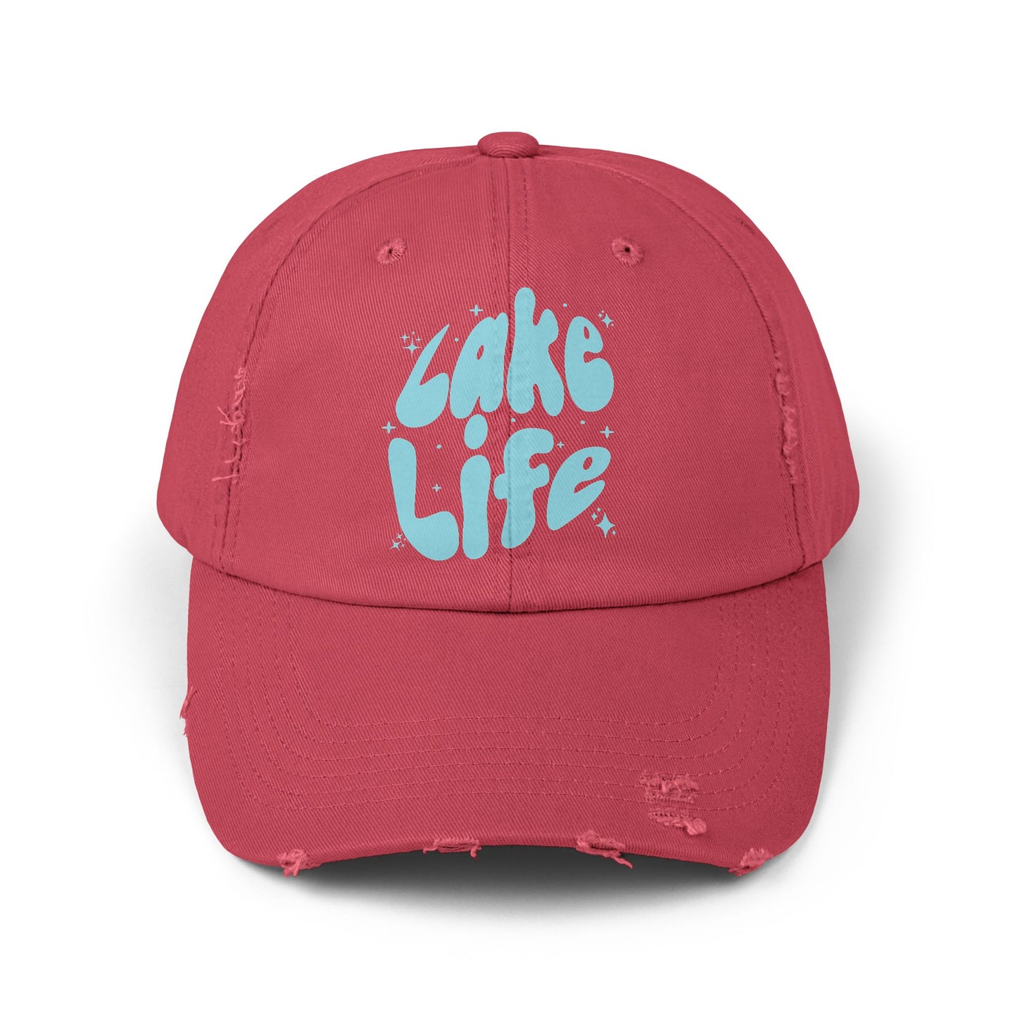 Herrington Lake Life Unisex Distressed Cap