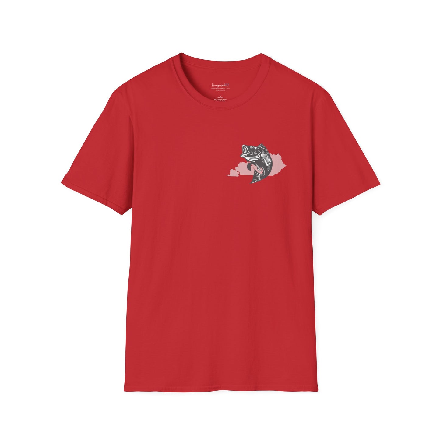 HLKY Bass Club Soft Ringspun Cotton Double-Sided Tee