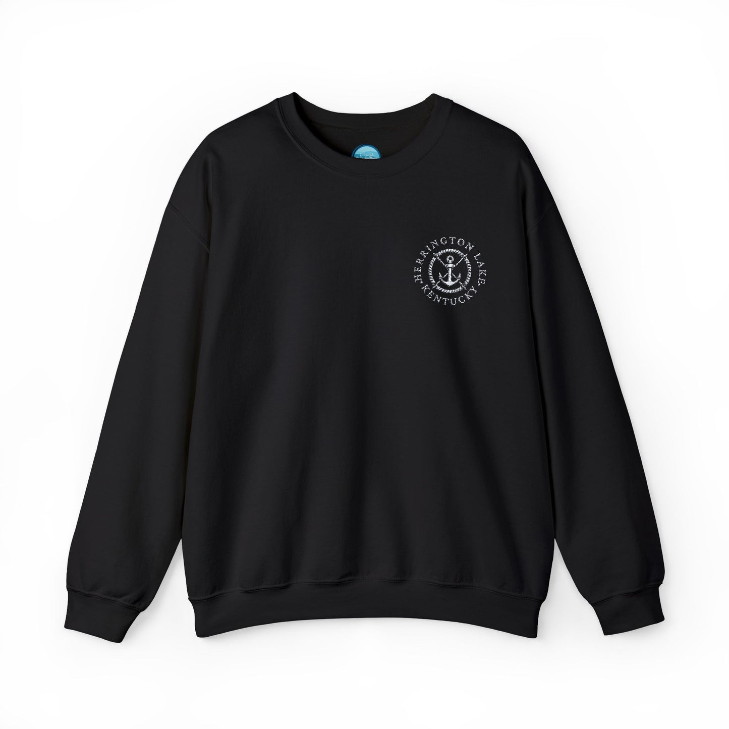 Embroidered Herrington Lake Nautical Collection Unisex Heavy Blend™ Crewneck Sweatshirt