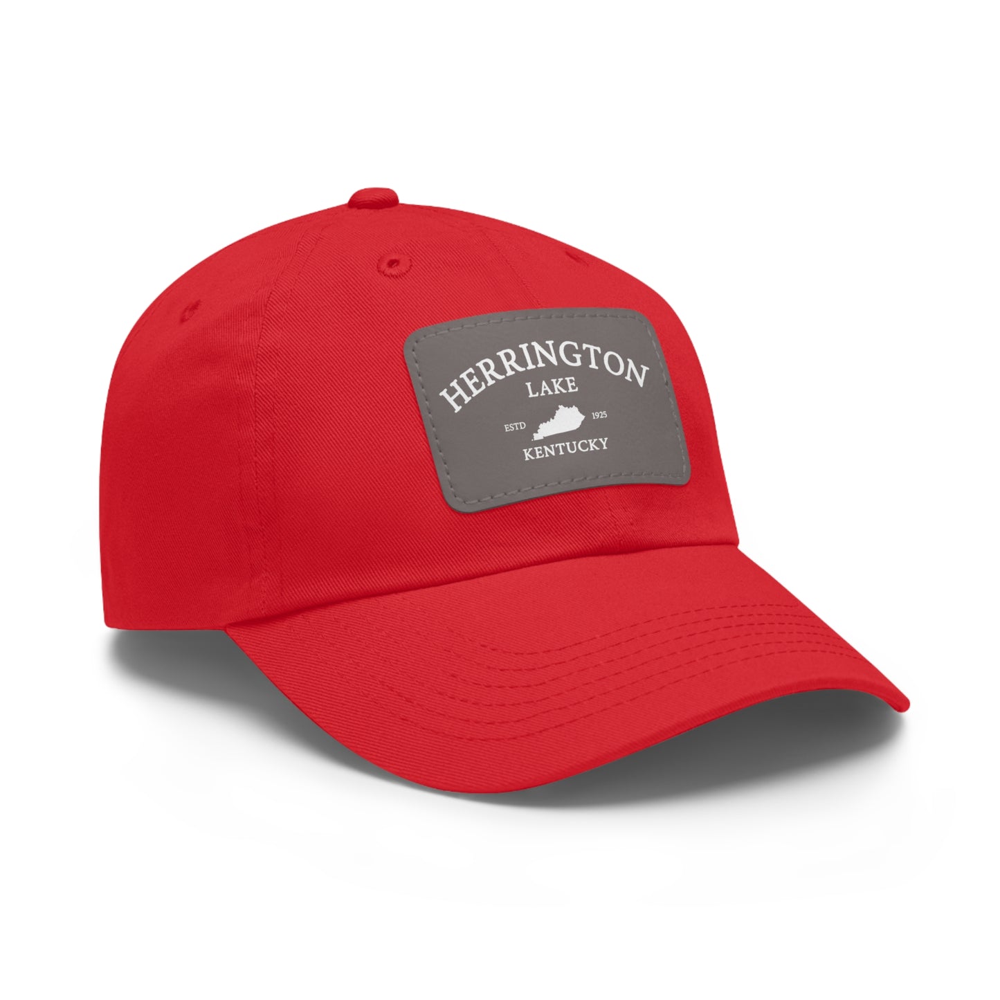 "Simply Herrington" Collection Dad Hat with Leather Patch