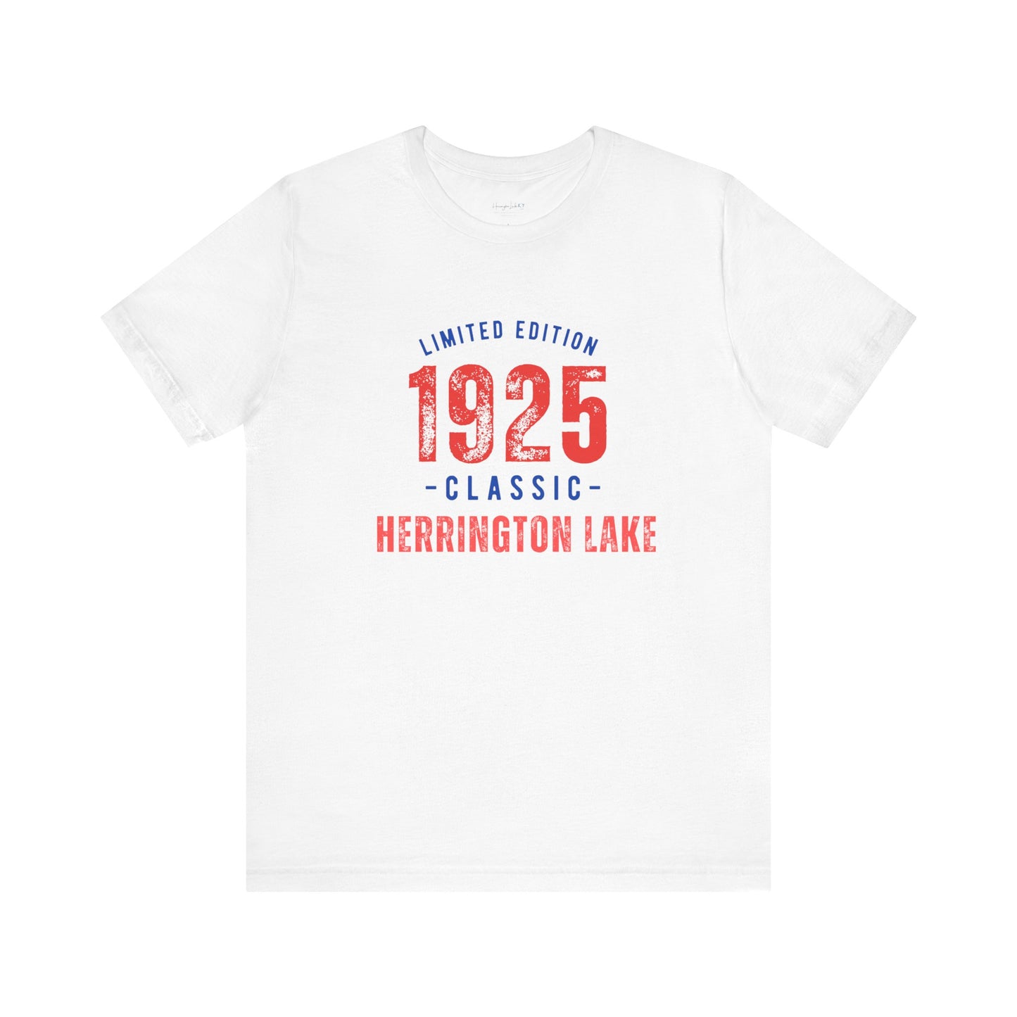 1925 Collection Limited Edition Jersey Knit Cotton Tee (Red Highlight)