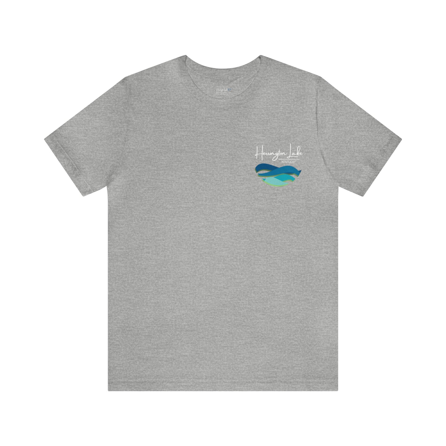 HerringtonLakeKY.com Logo Double-Sided Jersey Knit Tee