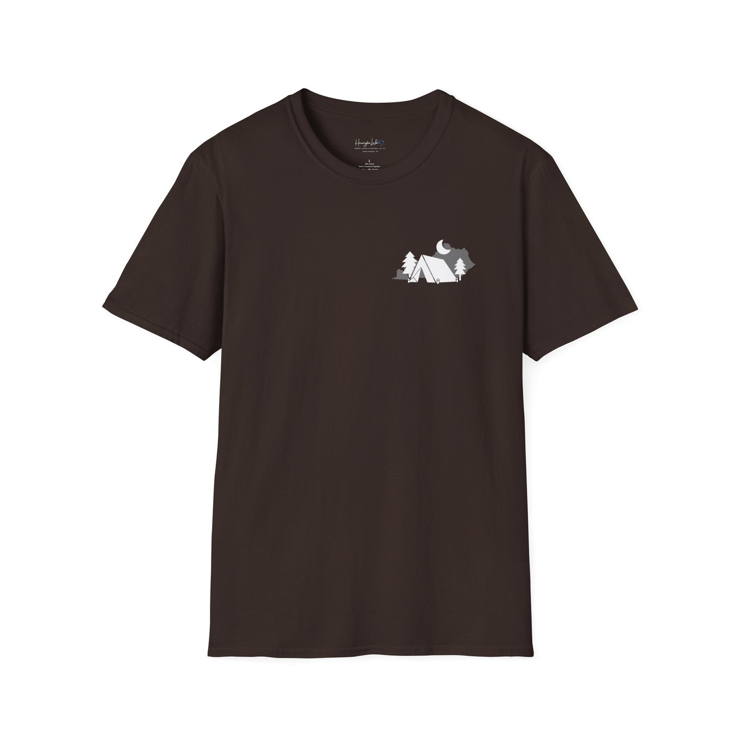 HLKY Camping Club Soft Ringspun Cotton Double-Sided Tee