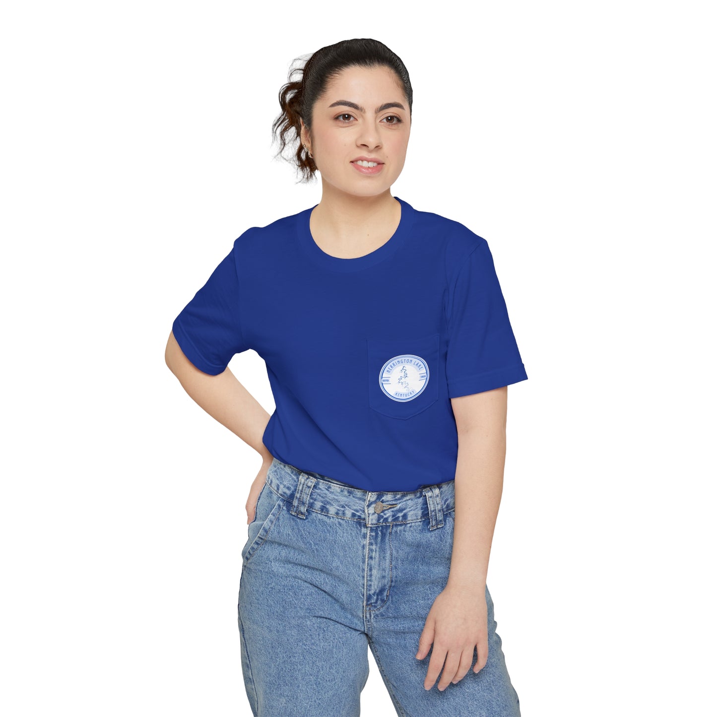 Herrington Lake State Signature Double Sided Pocket Tee