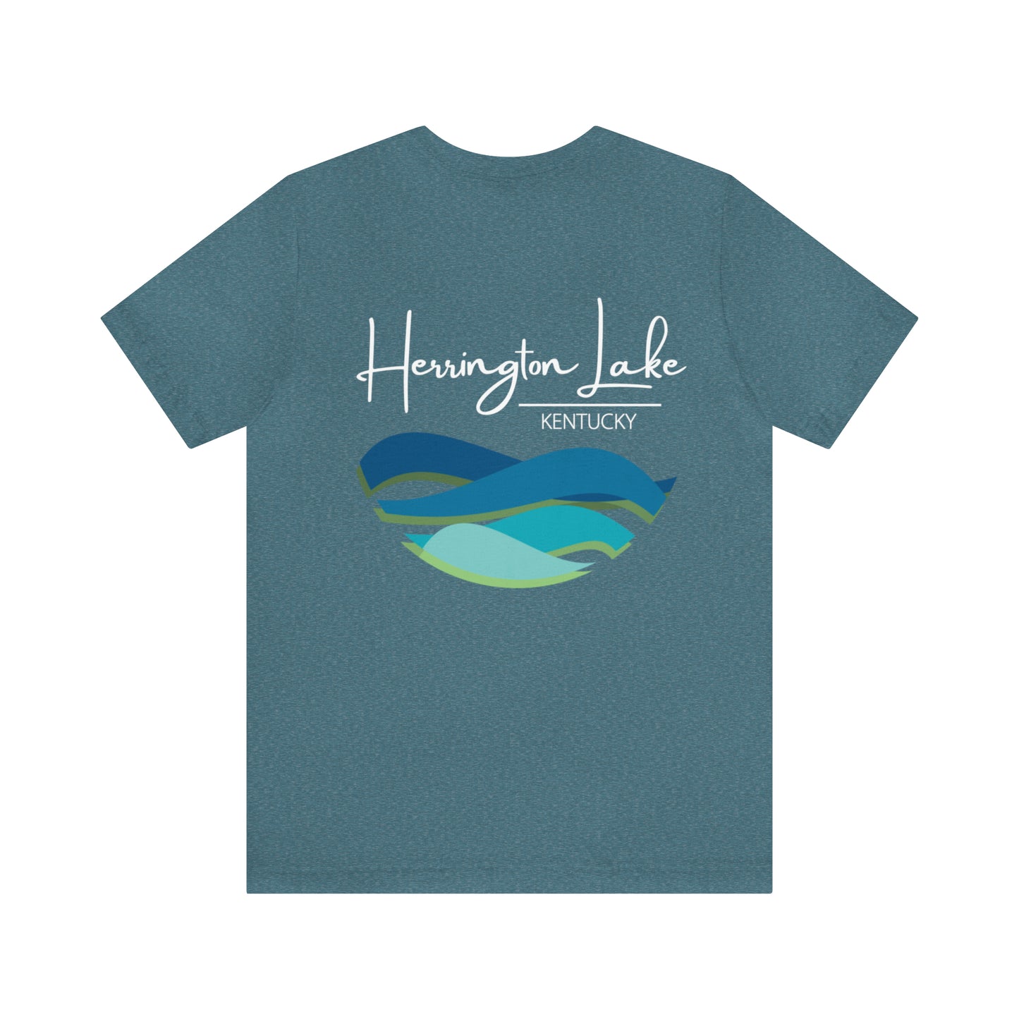 HerringtonLakeKY.com Logo Double-Sided Jersey Knit Tee