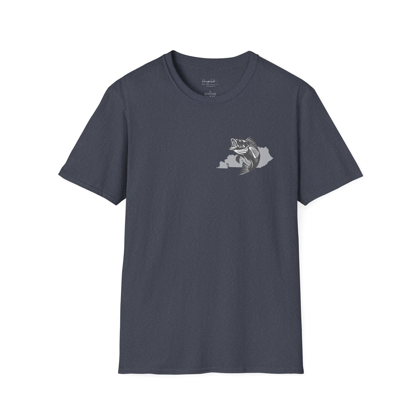 HLKY Bass Club Soft Ringspun Cotton Double-Sided Tee