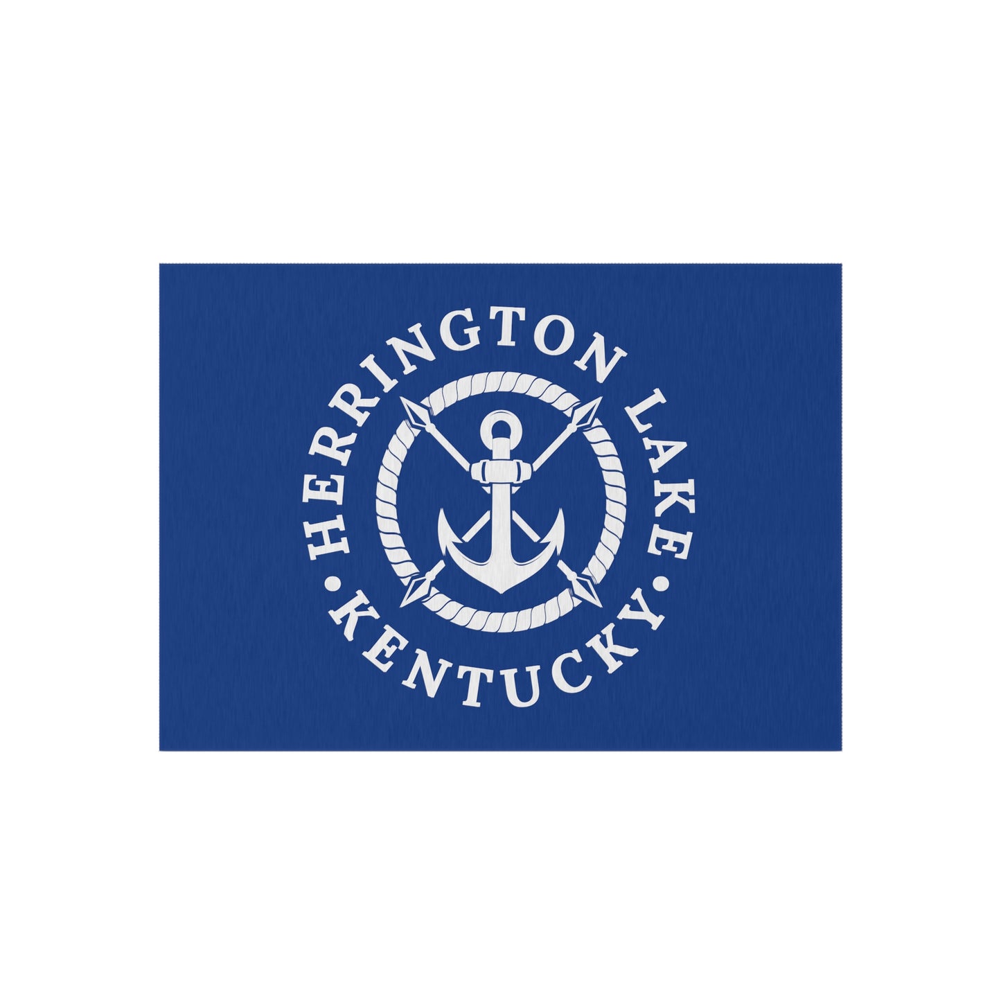 Herrington Lake Nautical Collection Outdoor Rug - Blue