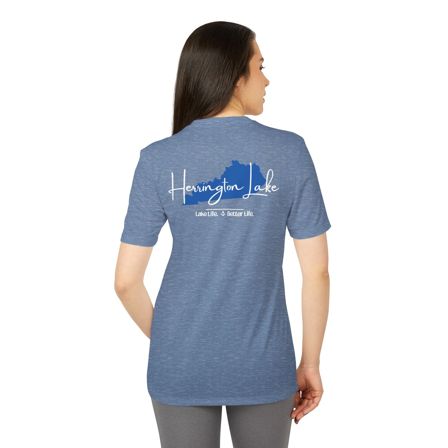adidas® Herrington Signature Collection Unisex Sport T-shirt Double Side Print