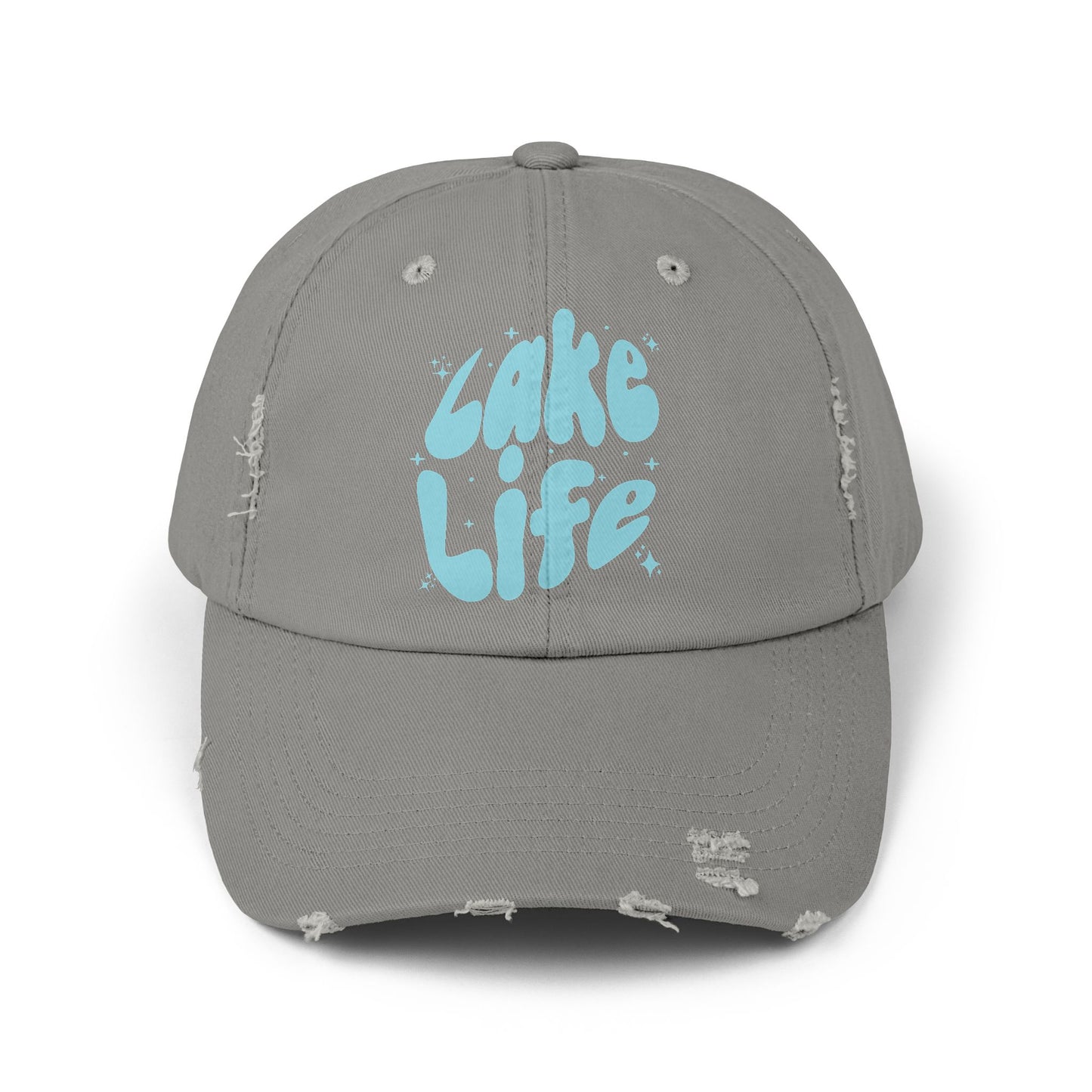 Herrington Lake Life Unisex Distressed Cap