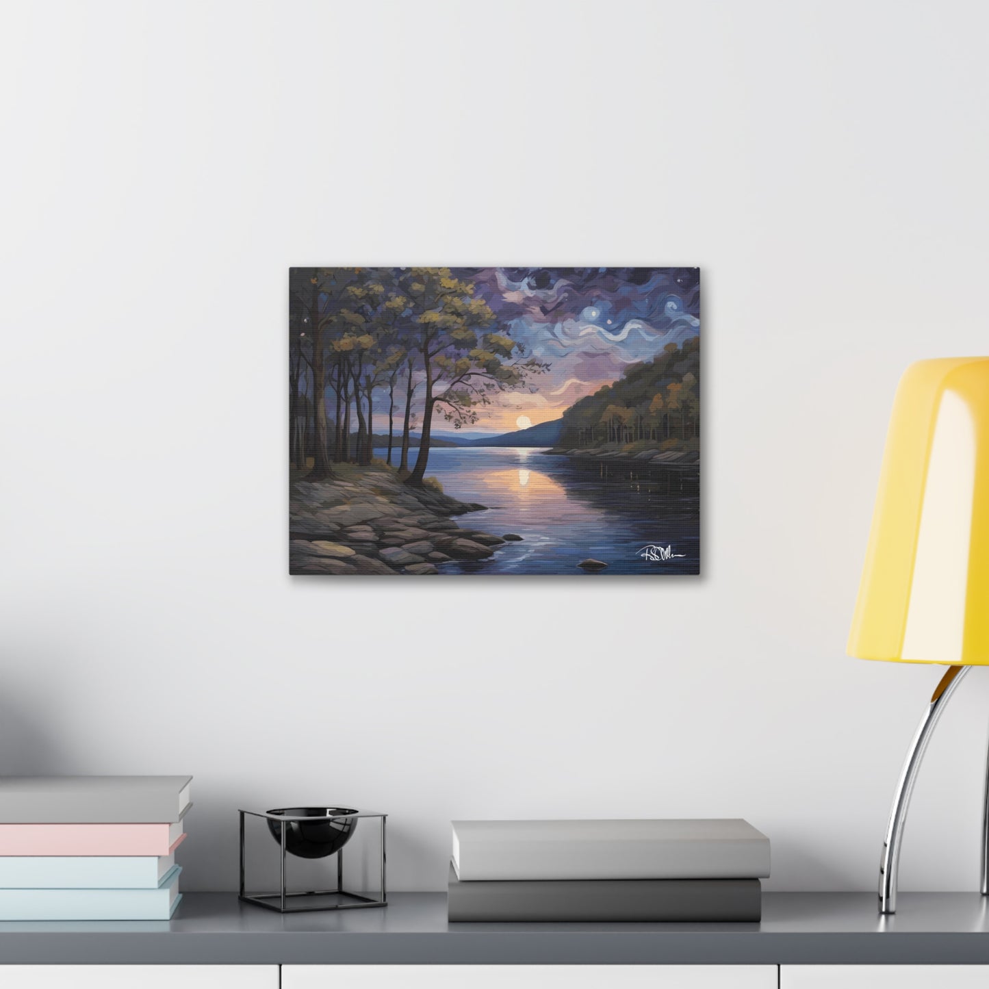 "The Coming of Night" Canvas Gallery Wrap